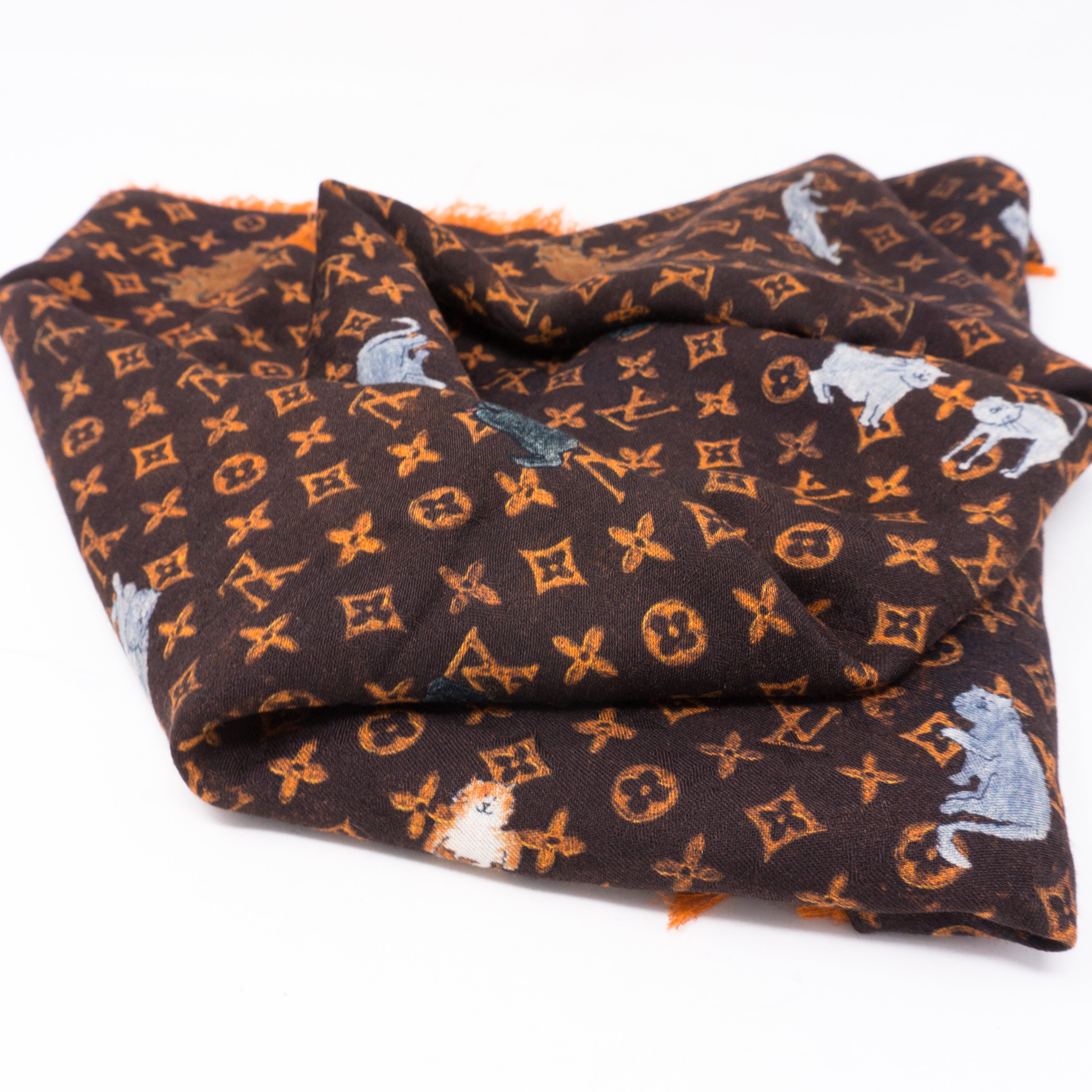 Catogram Light Monogram Shawl