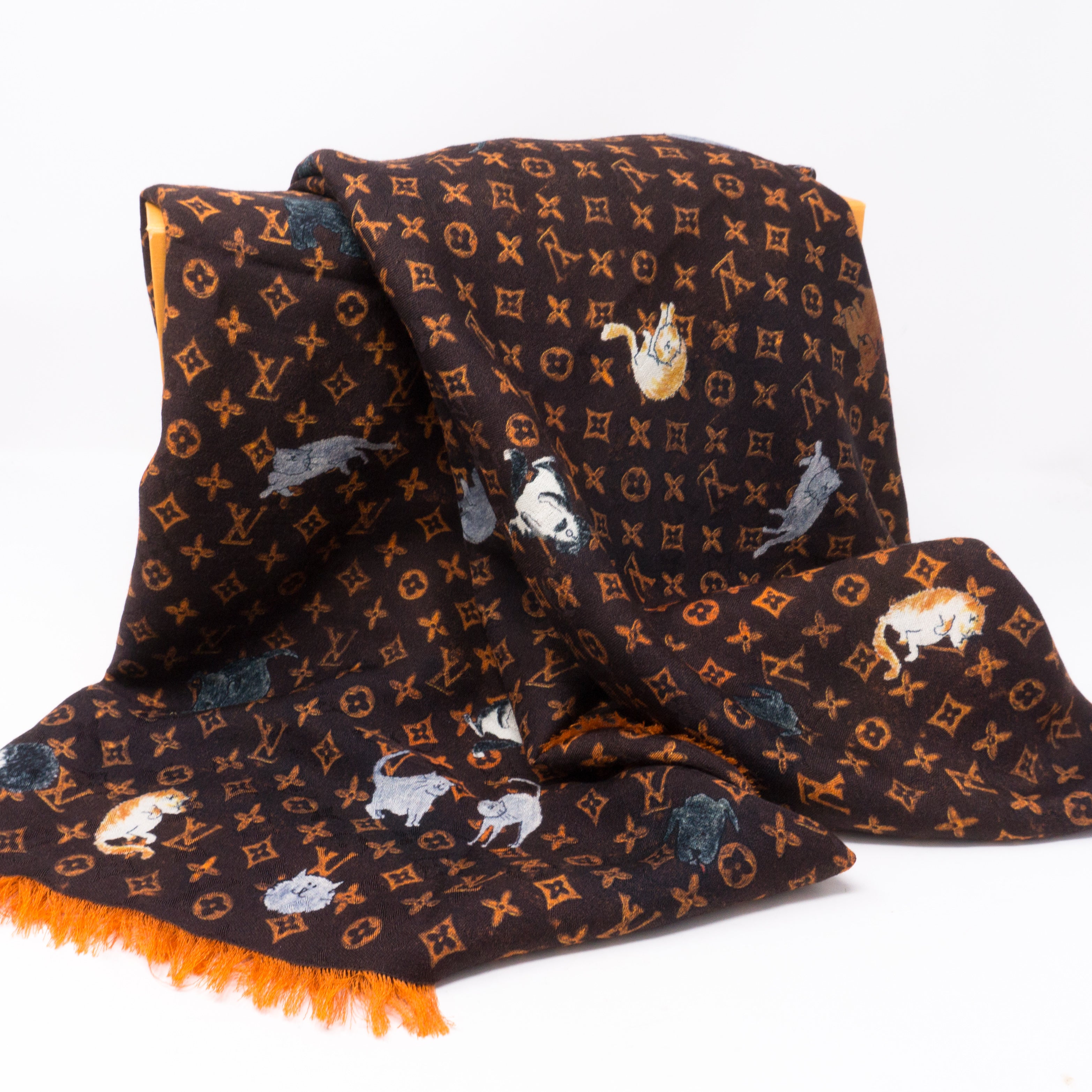 Catogram Light Monogram Shawl