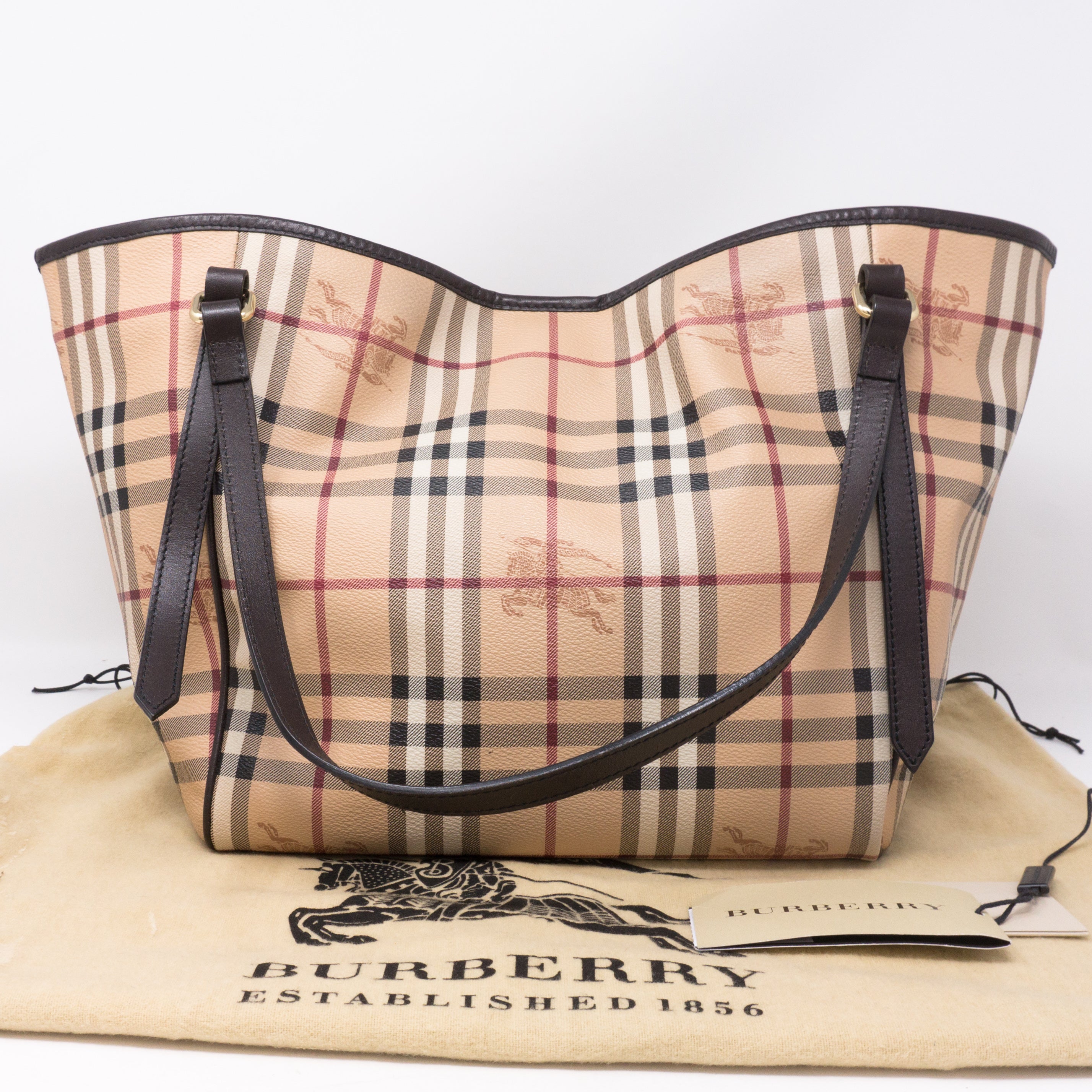 Small Canterbury Haymarket Check Tote Bag