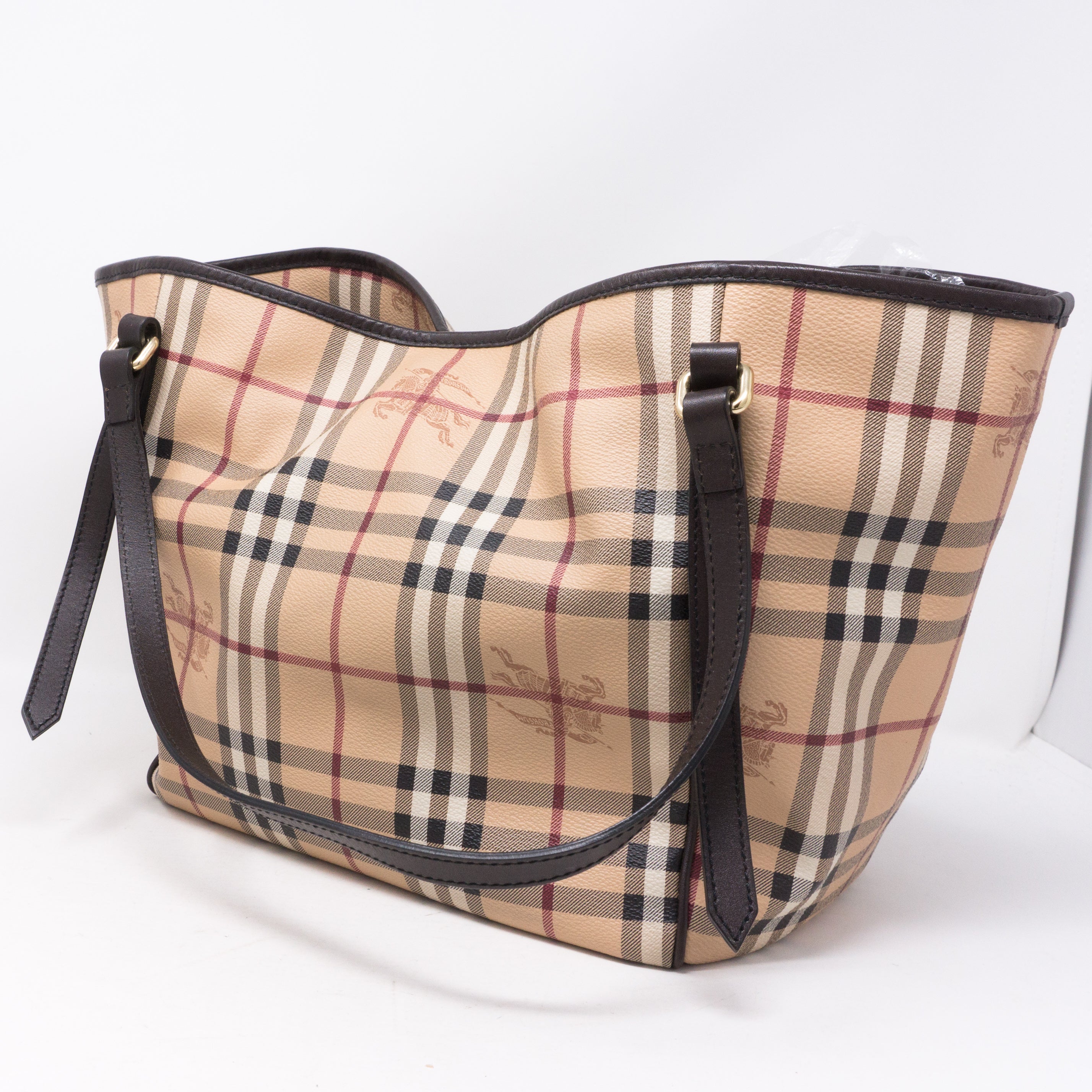 Small Canterbury Haymarket Check Tote Bag