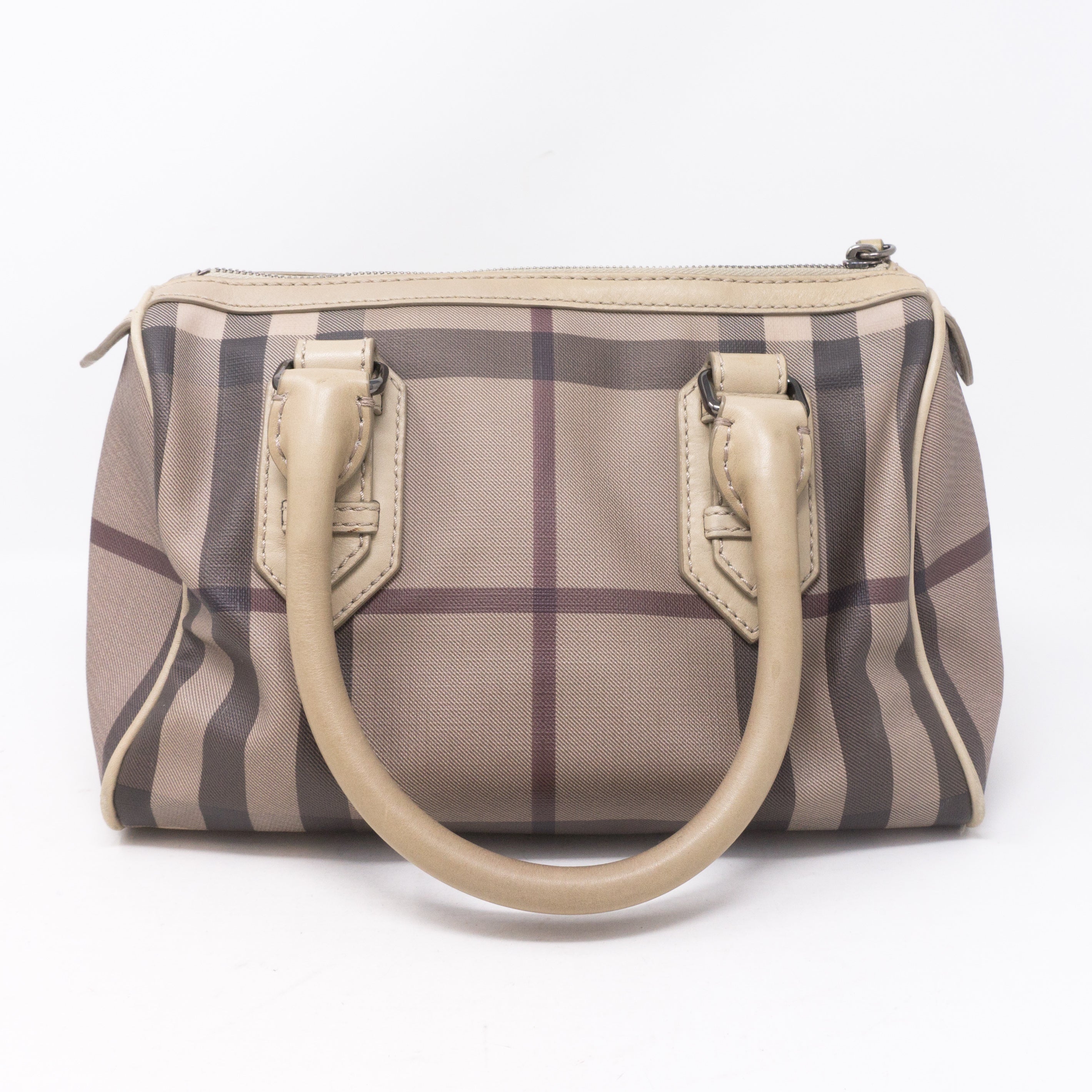 Small Chester Smoked Check Boston Bag