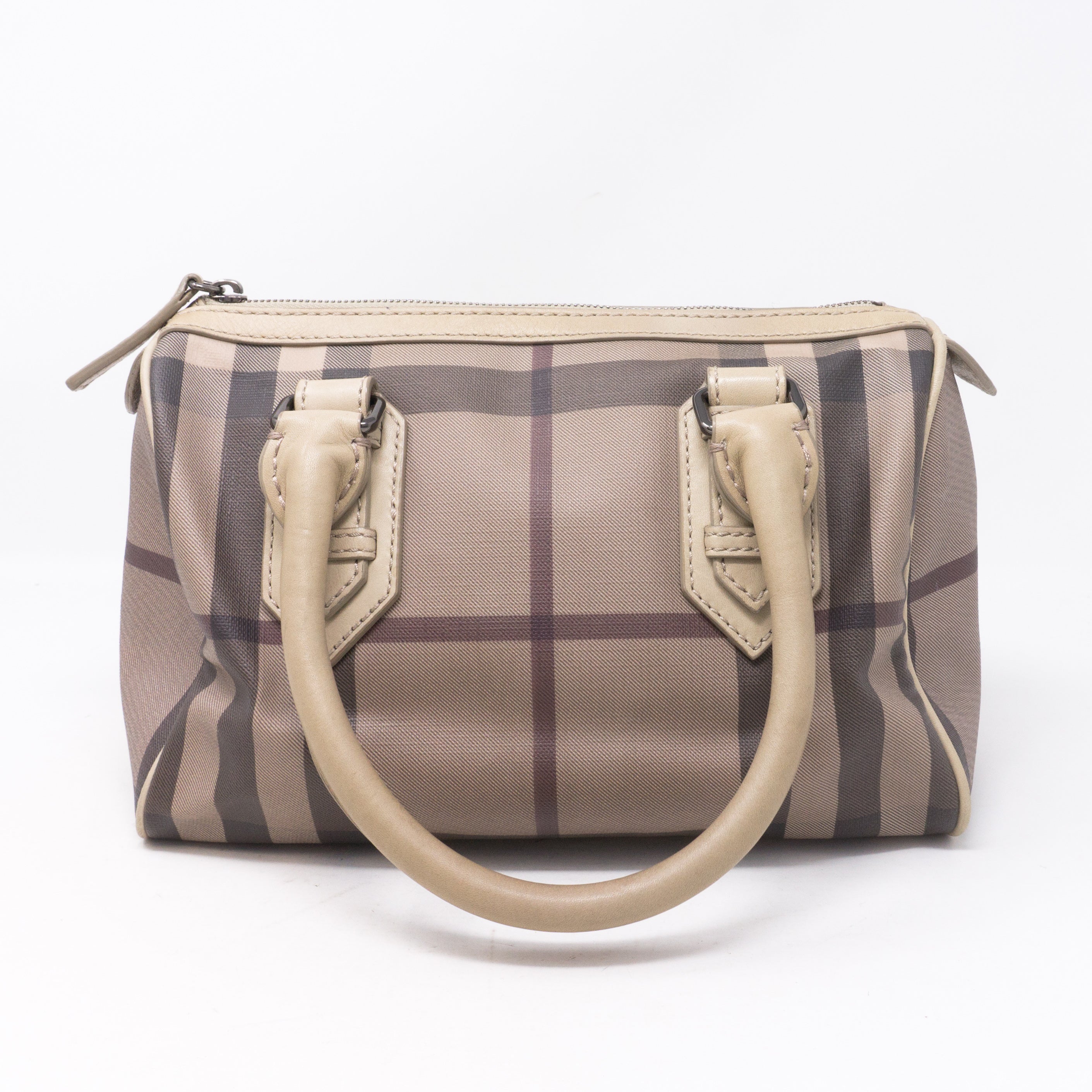 Small Chester Smoked Check Boston Bag