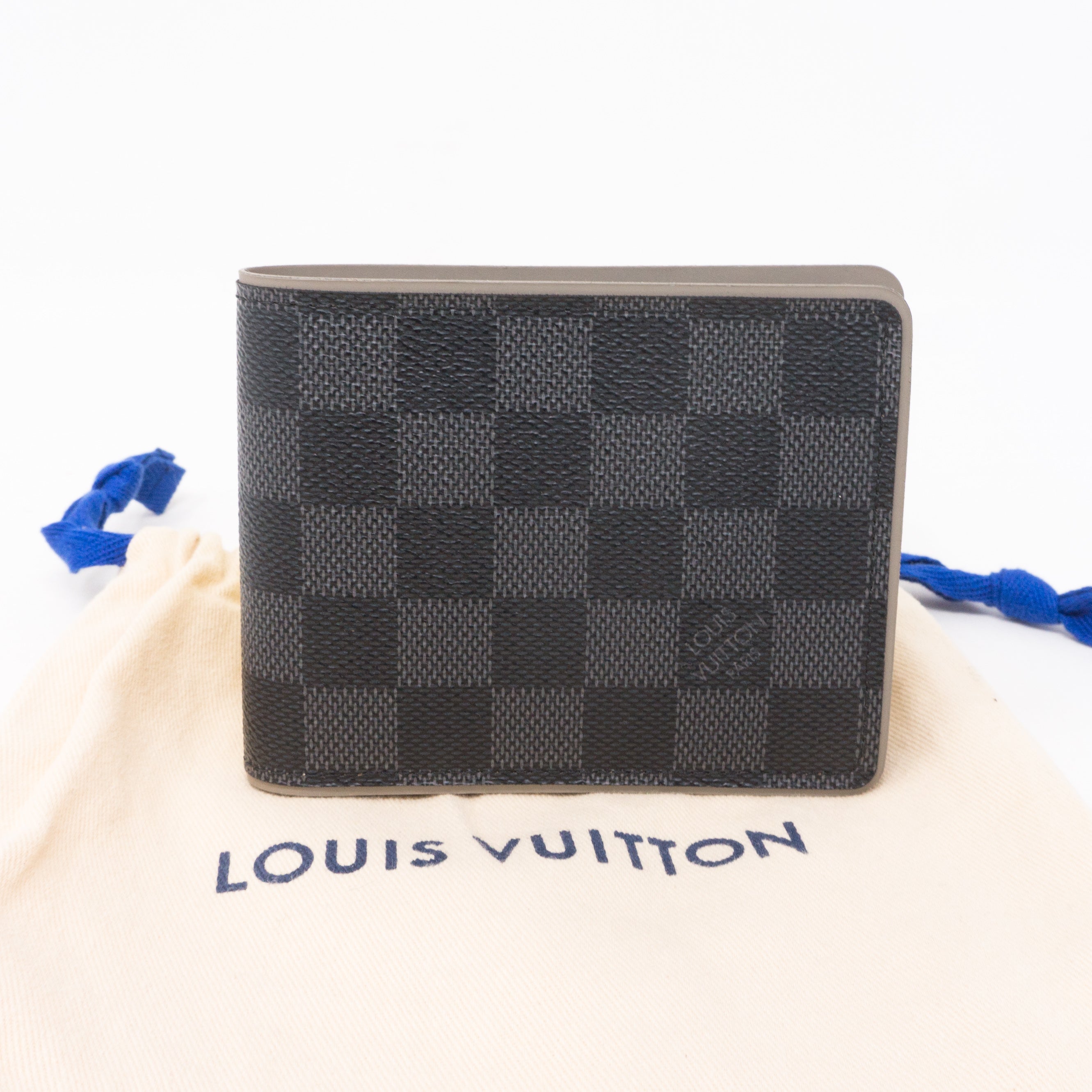 Multiple Wallet Damier Graphite