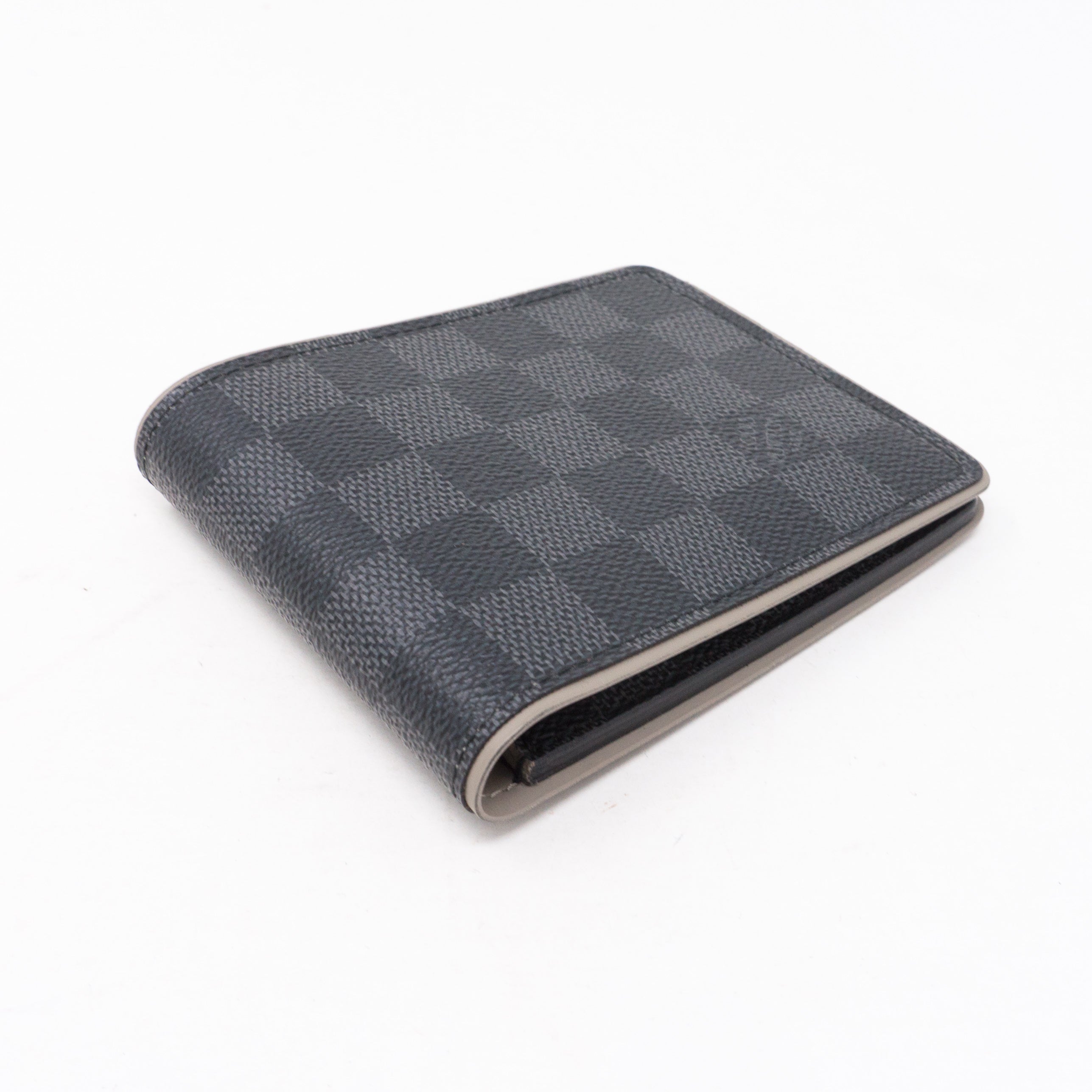 Multiple Wallet Damier Graphite