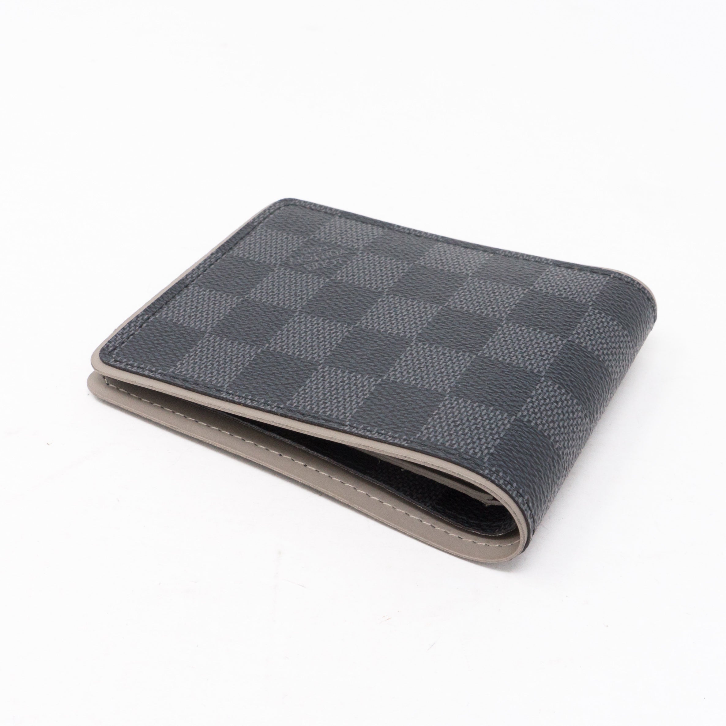 Multiple Wallet Damier Graphite