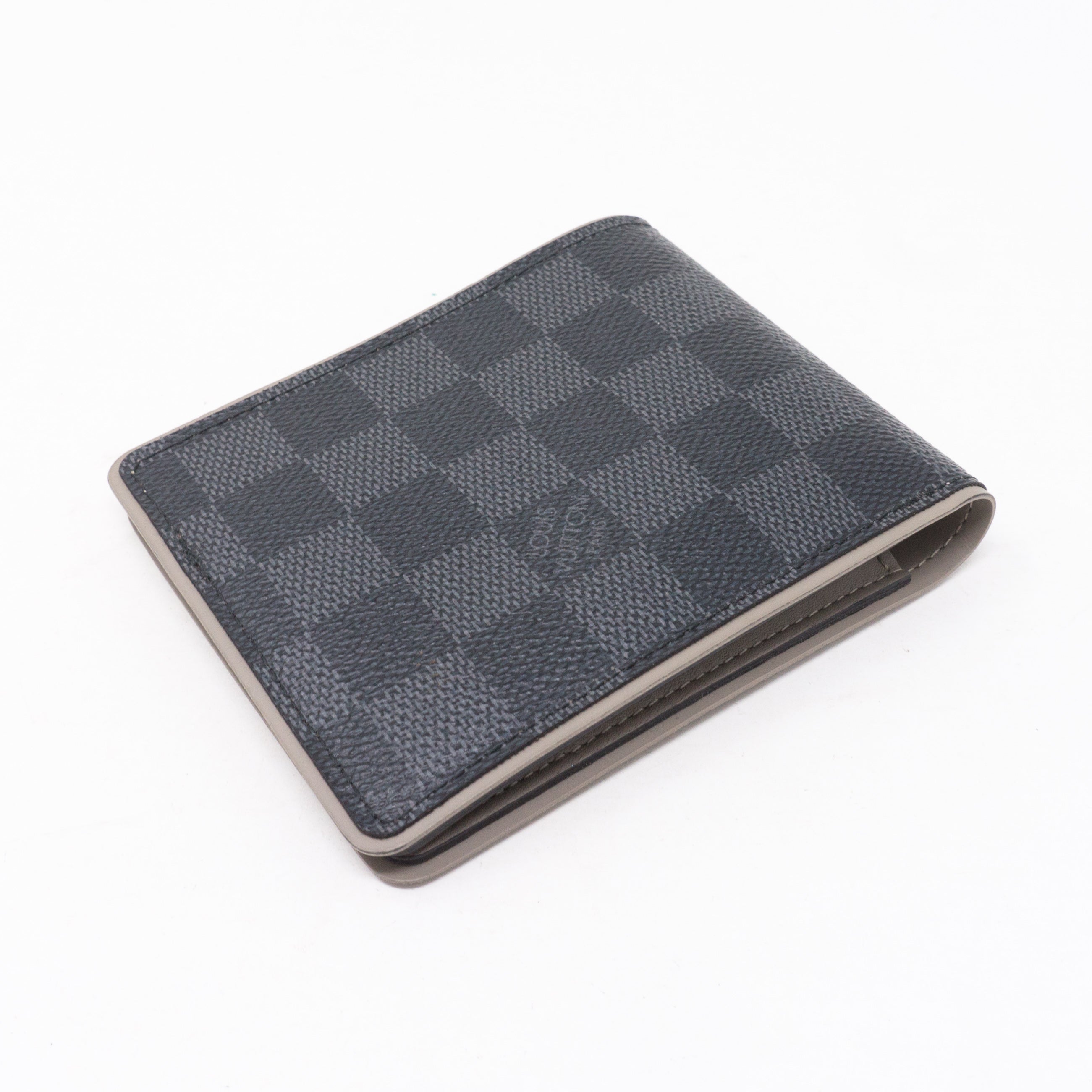 Multiple Wallet Damier Graphite