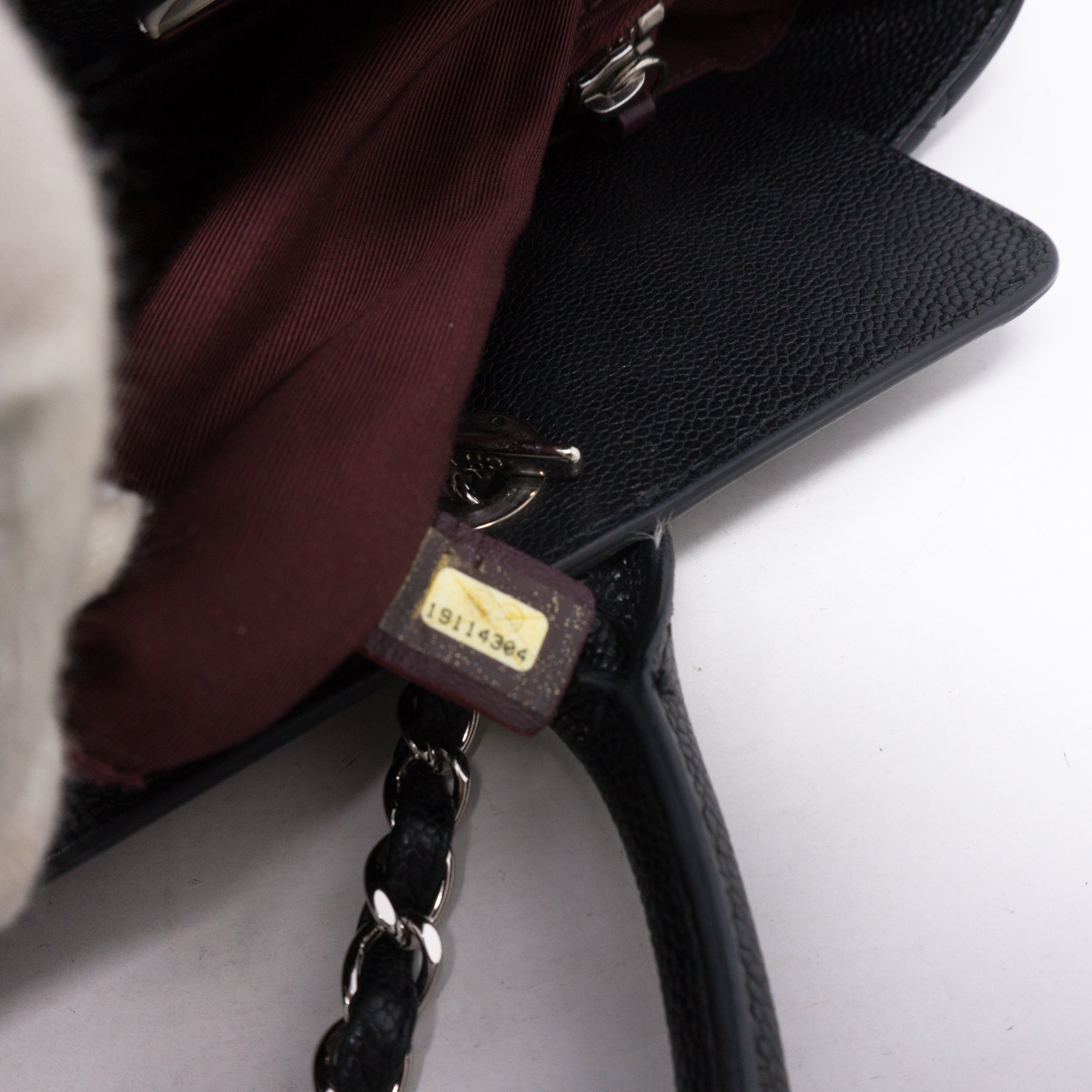 Bi-Coco Shopper Tote Black Quilted Leather