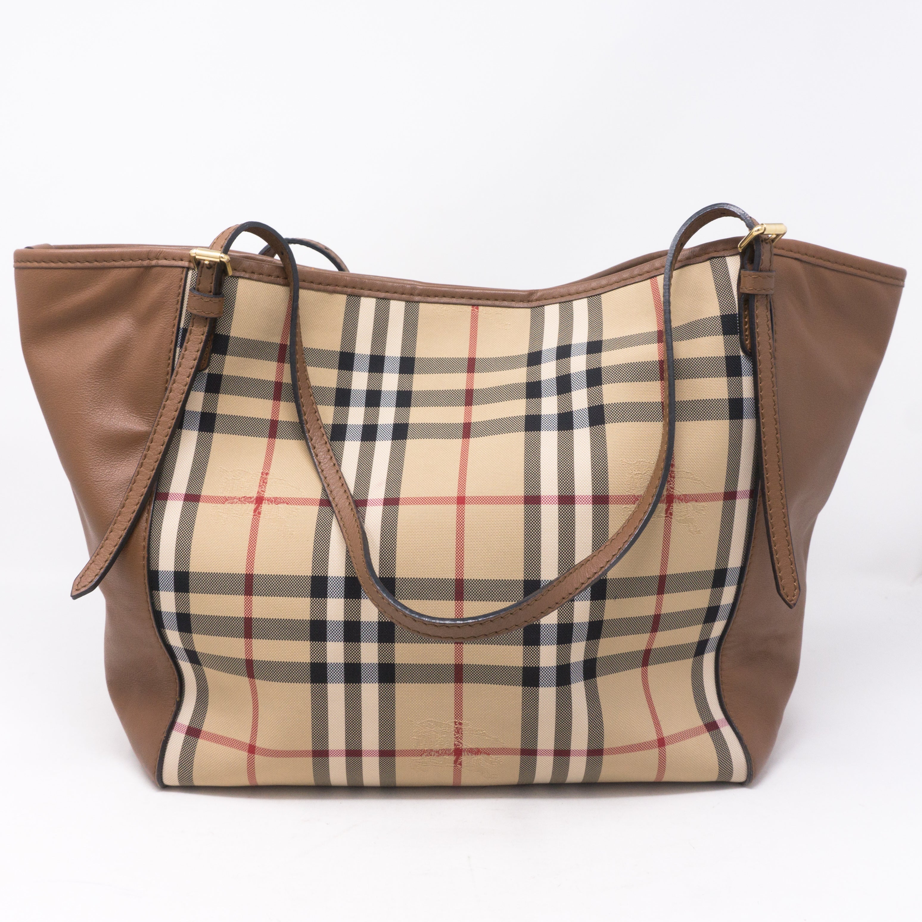 Canterbury Horseferry Check Tote Bag