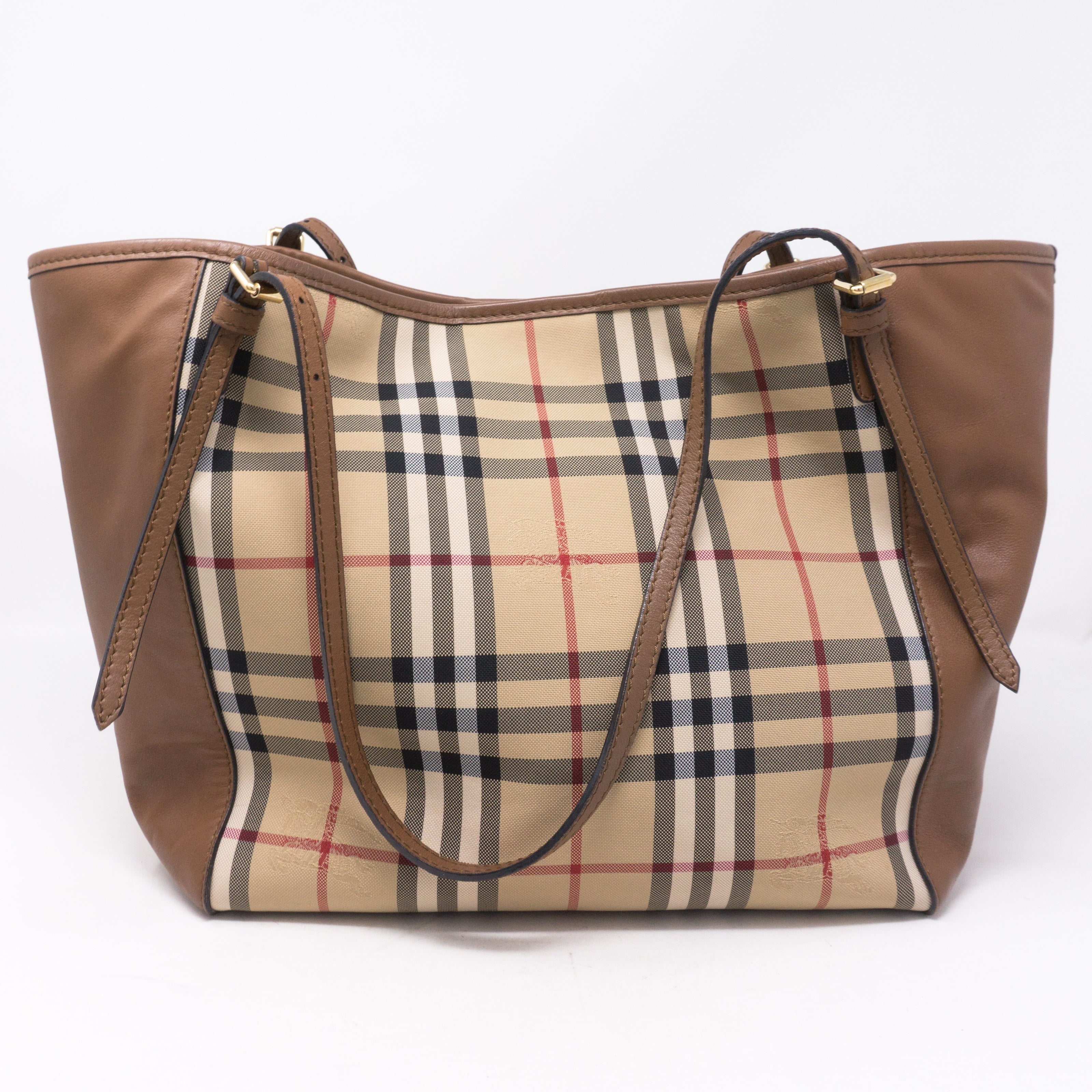 Canterbury Horseferry Check Tote Bag