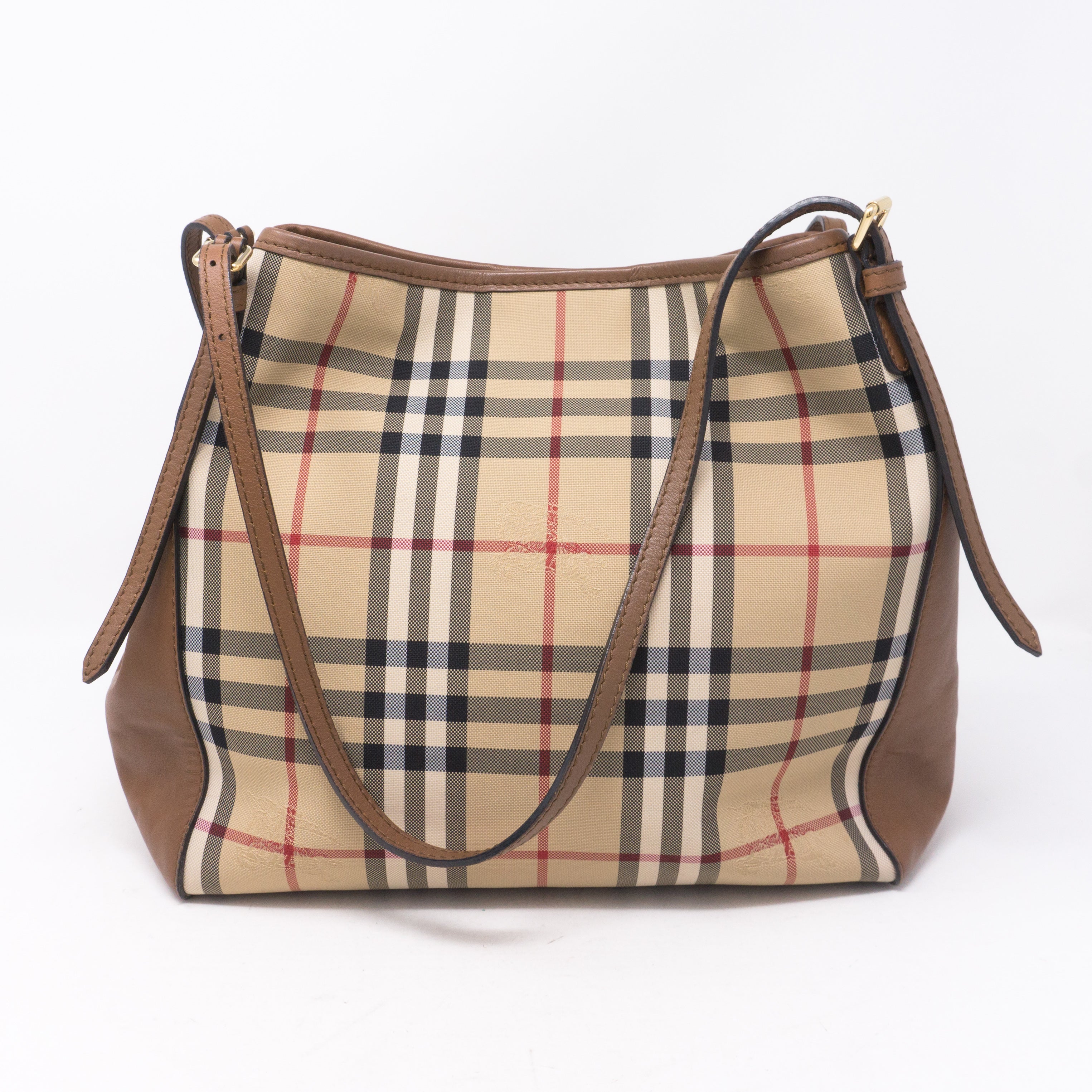 Canterbury Horseferry Check Tote Bag