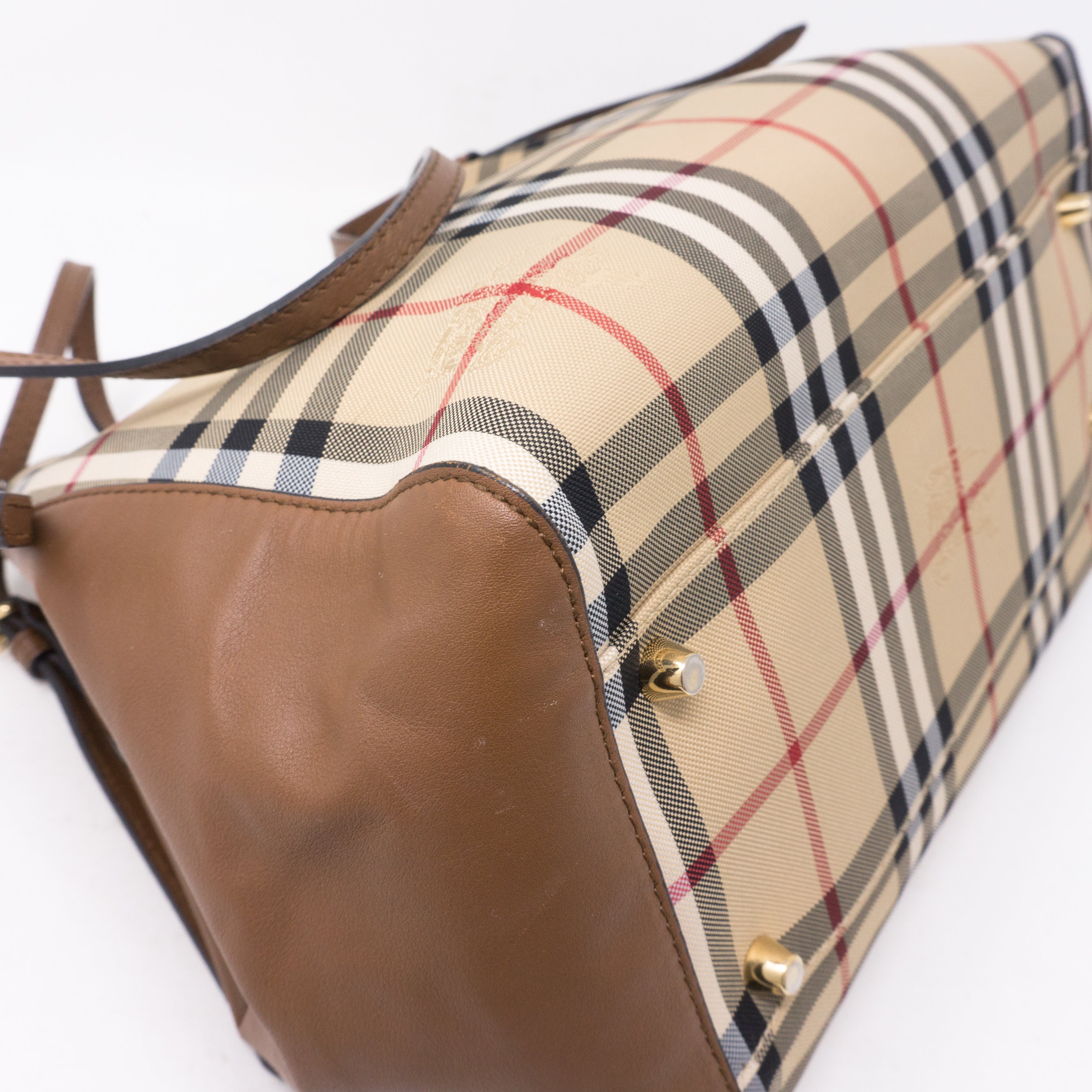 Canterbury Horseferry Check Tote Bag