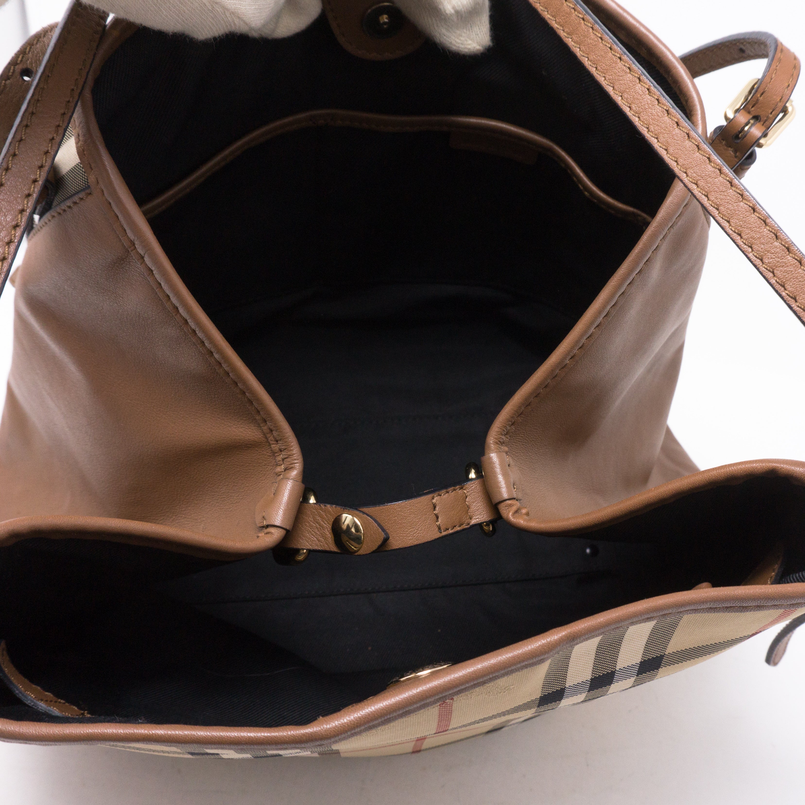 Canterbury Horseferry Check Tote Bag