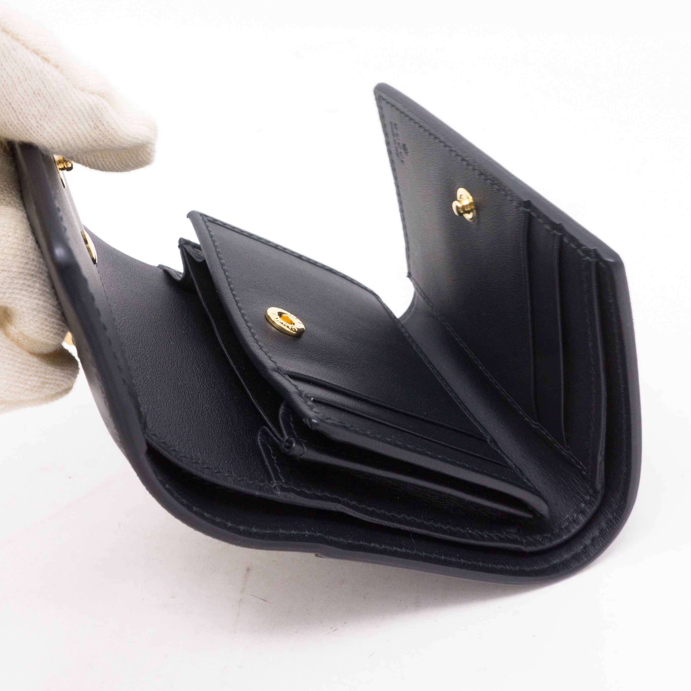 Sylvie Wallet Black Leather