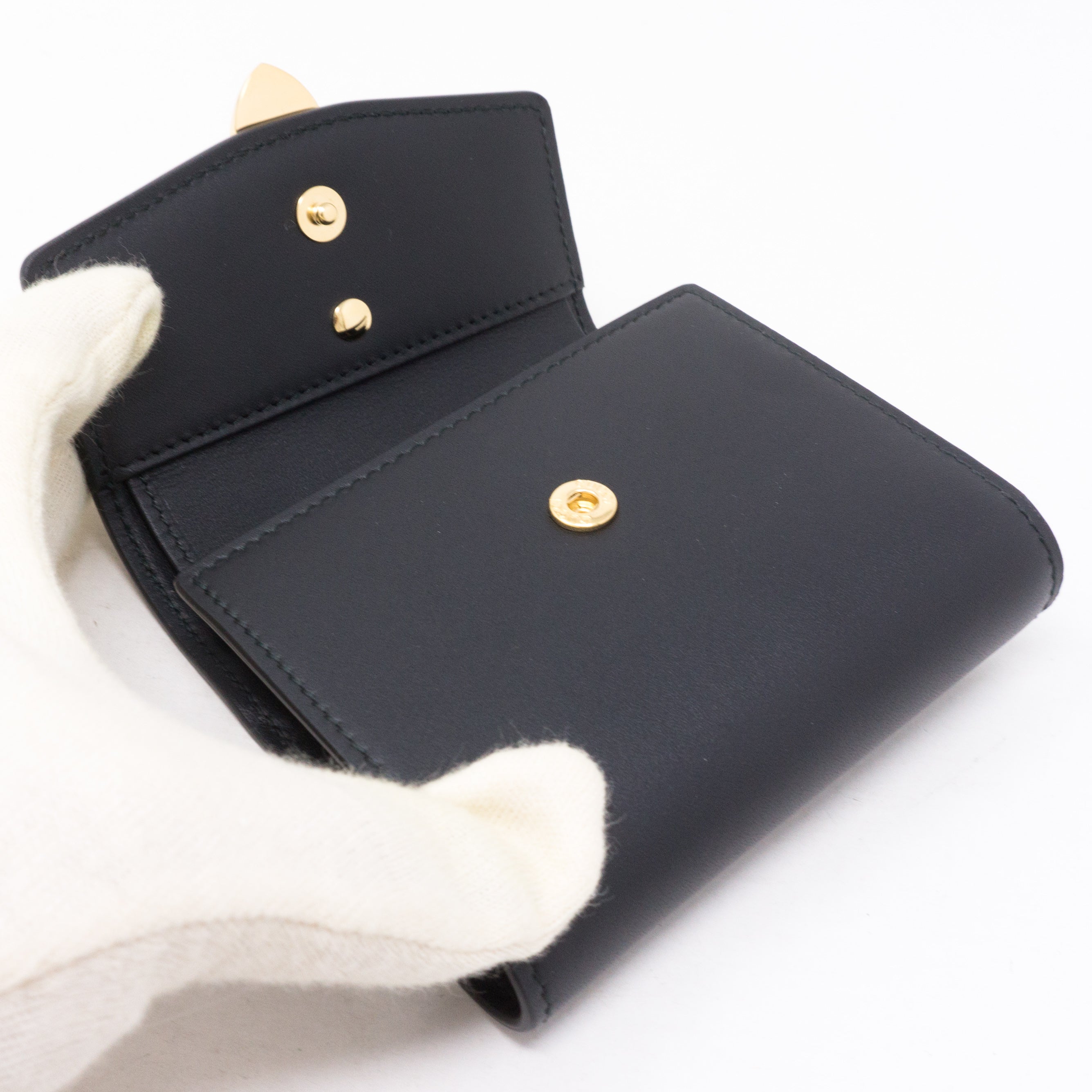 Sylvie Wallet Black Leather