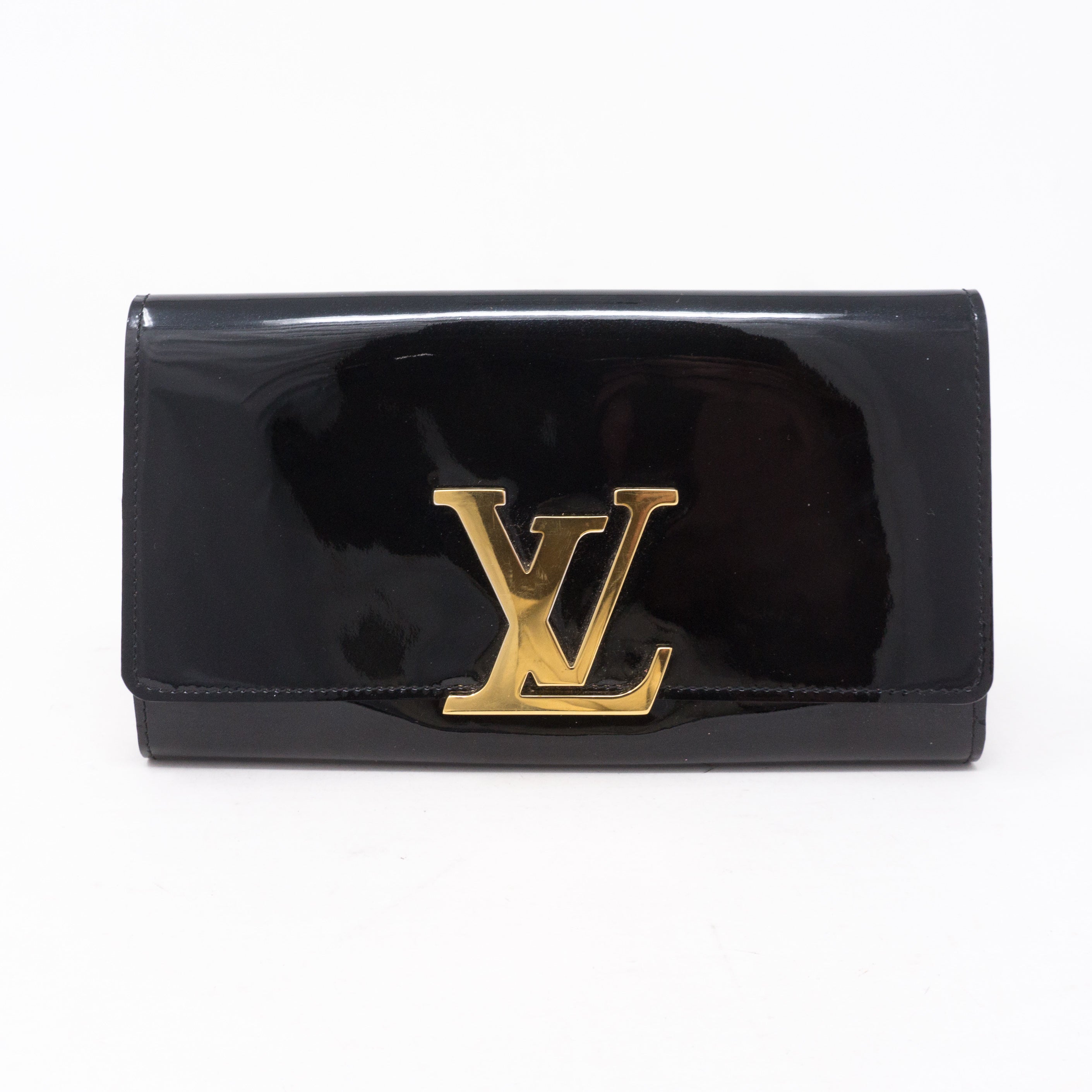 Louise Wallet Vernis Black