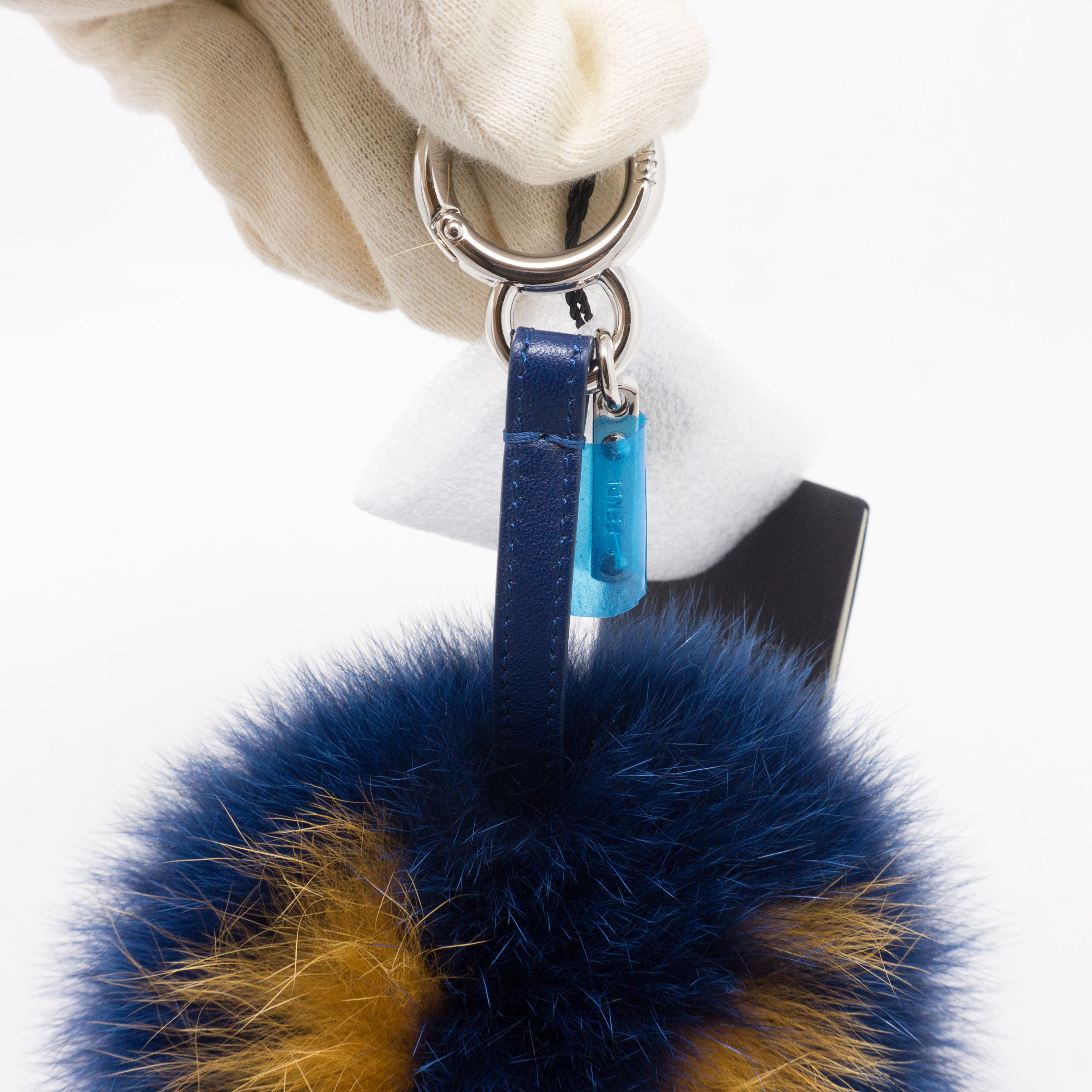 ABCharm K Bag Charm Blue Orange
