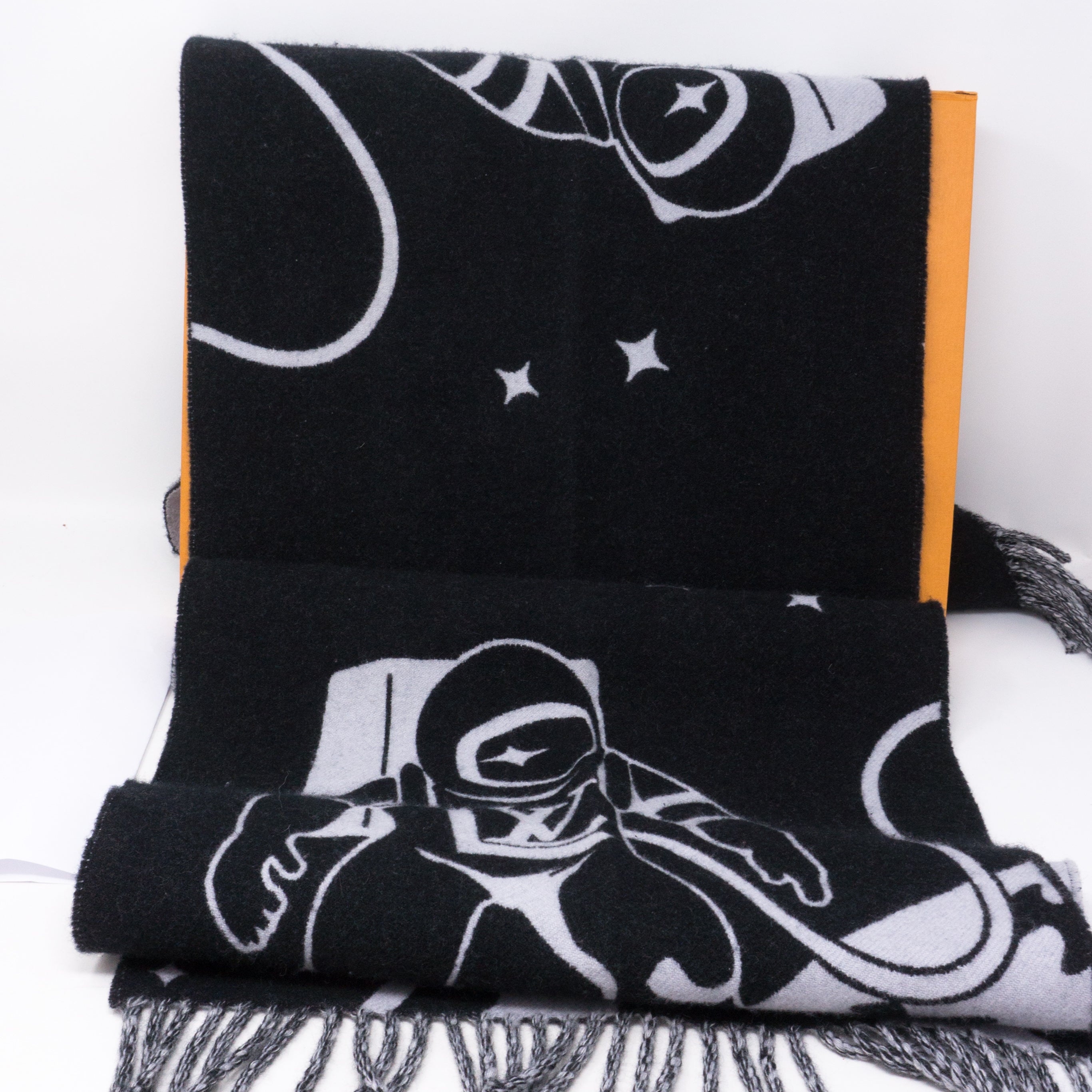 Satellite City Scarf Black