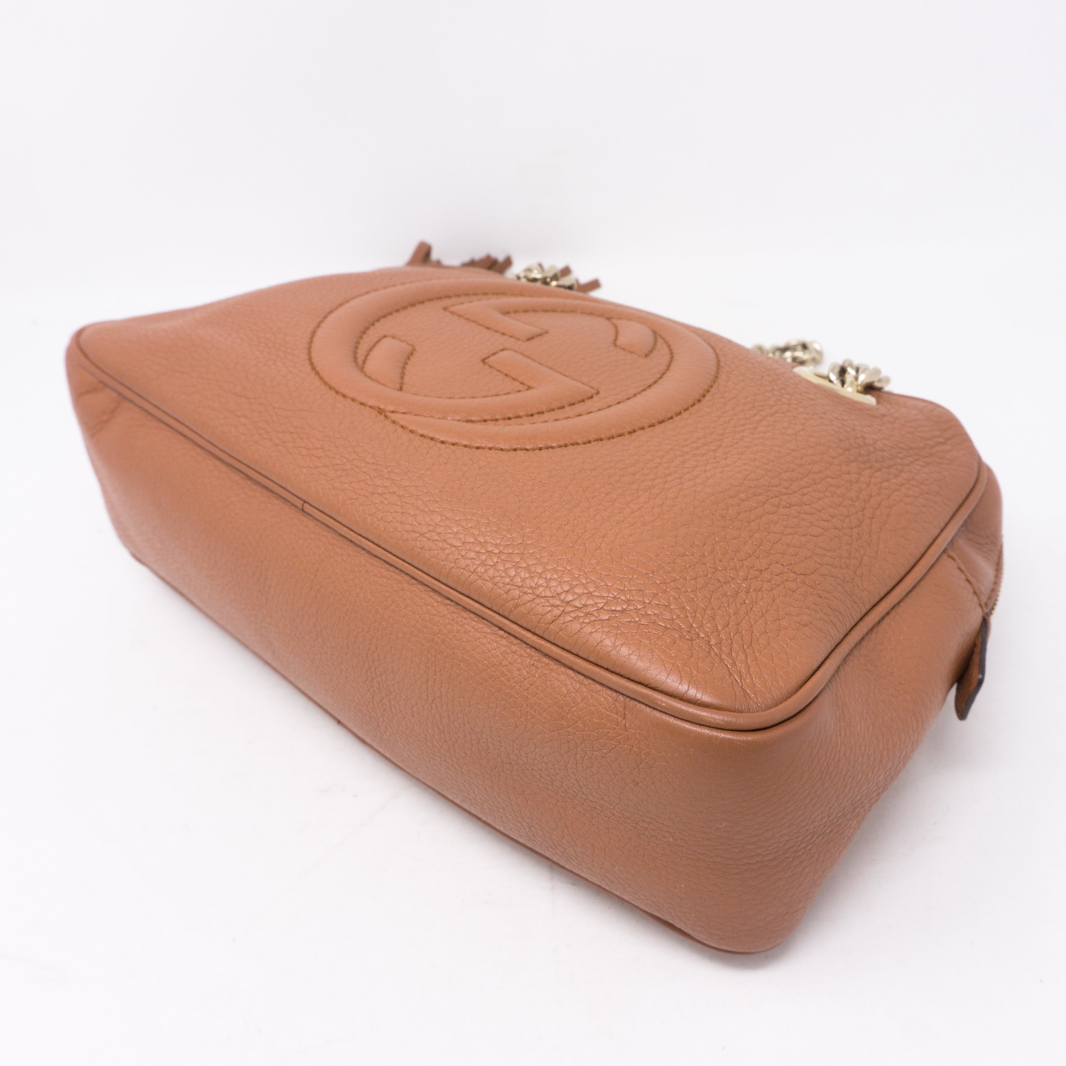 Soho Double Chain Brown Leather