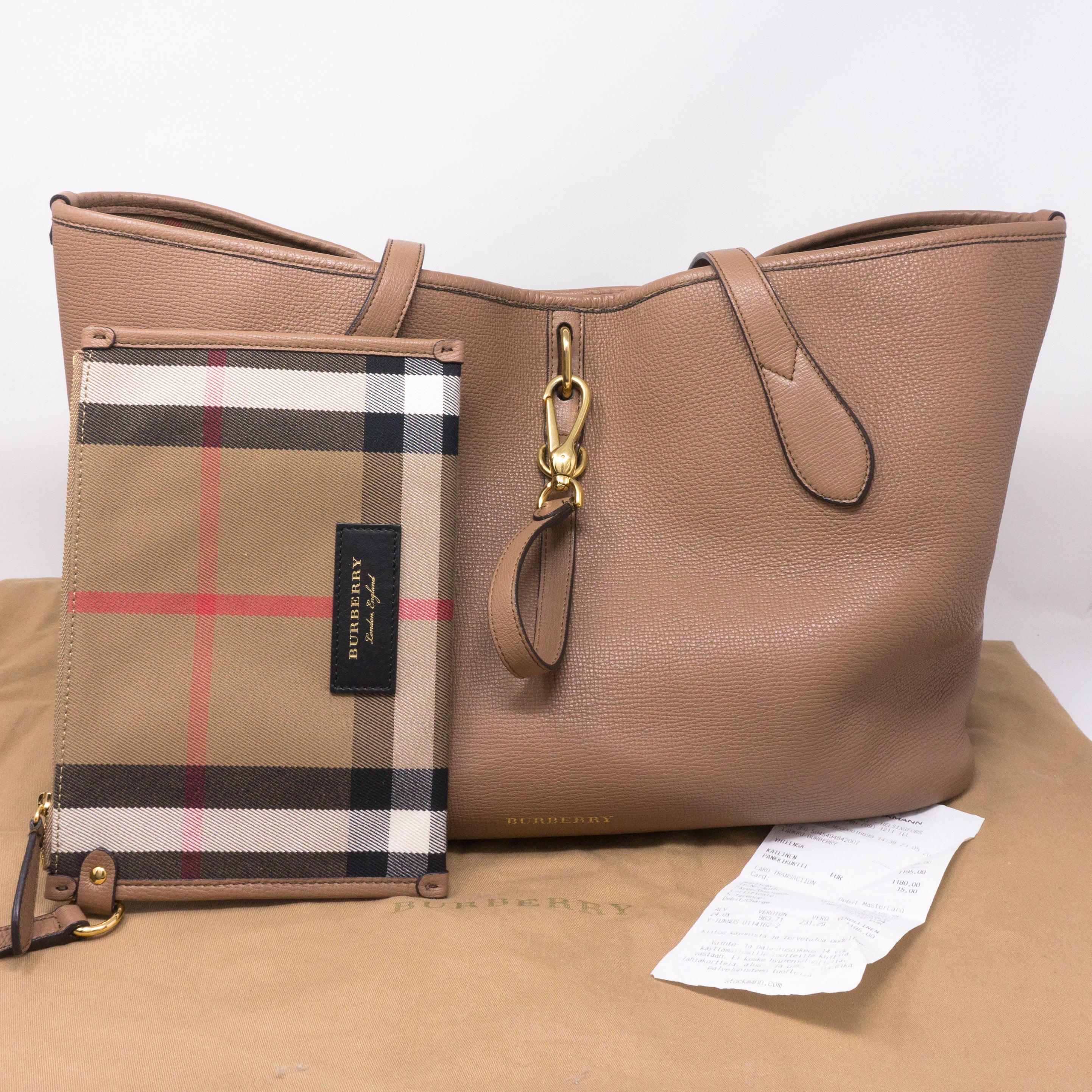 Honeybrook Leather Tote Bag
