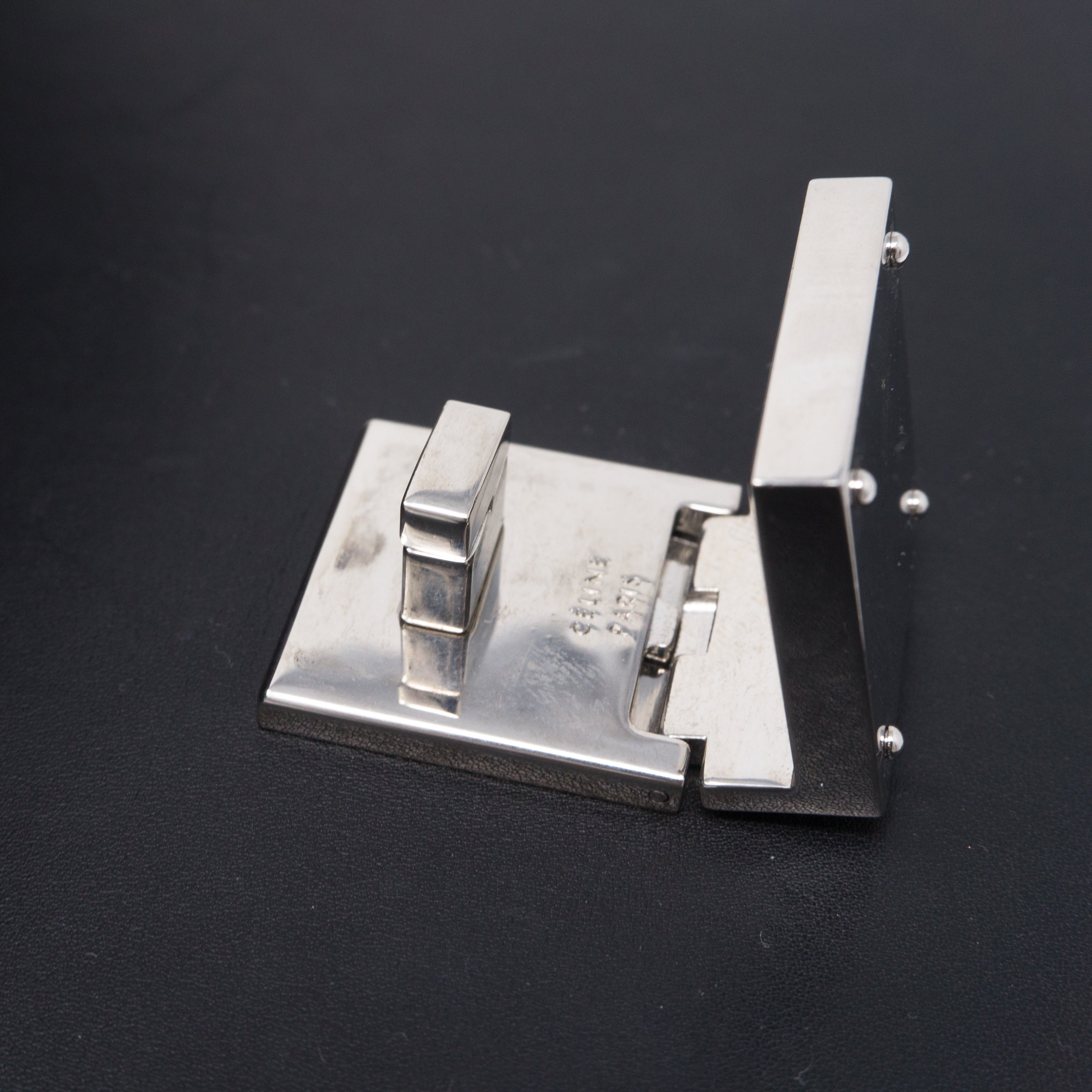 Medium Case Shoulder Bag Black Leather