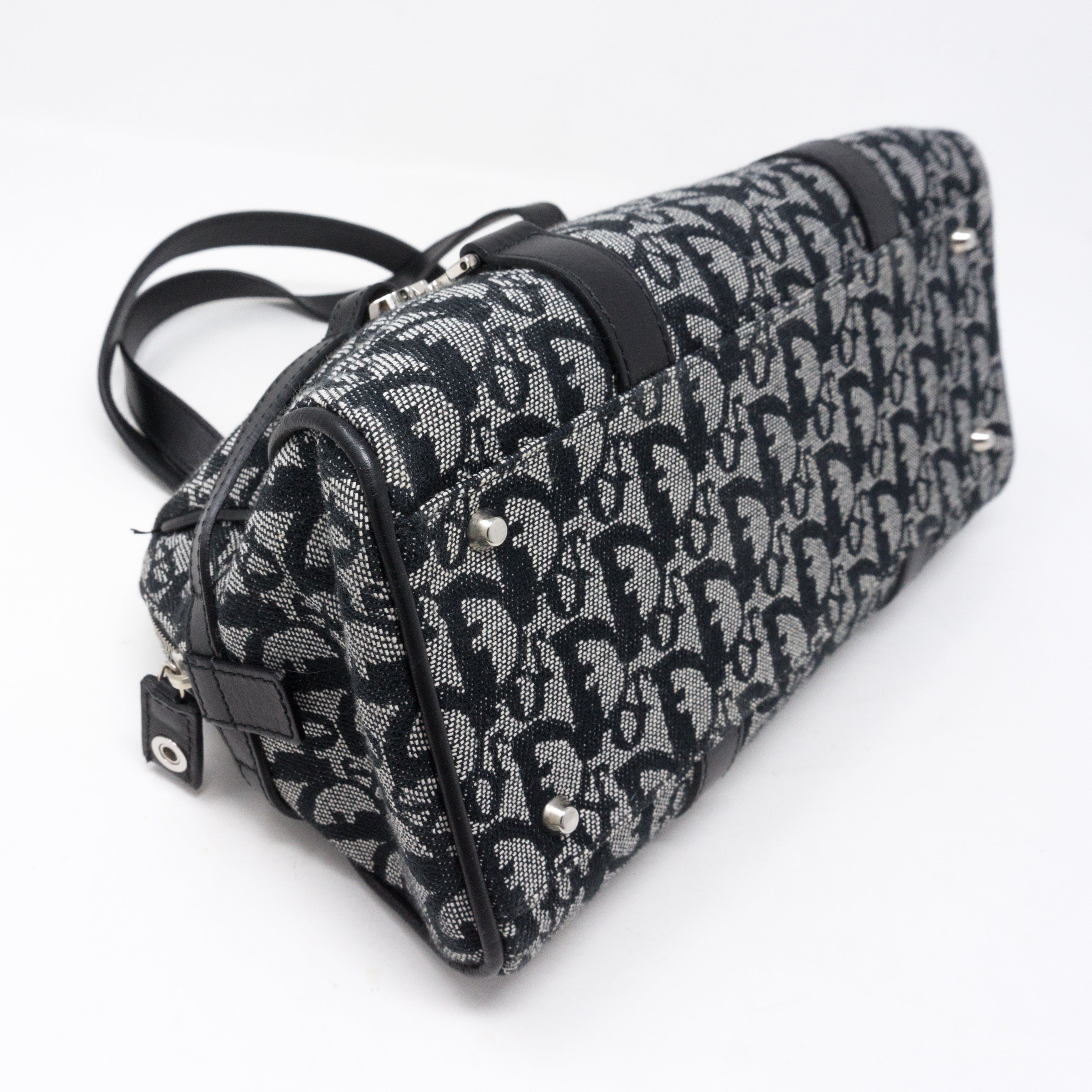 Boston Bag Dior Oblique Canvas