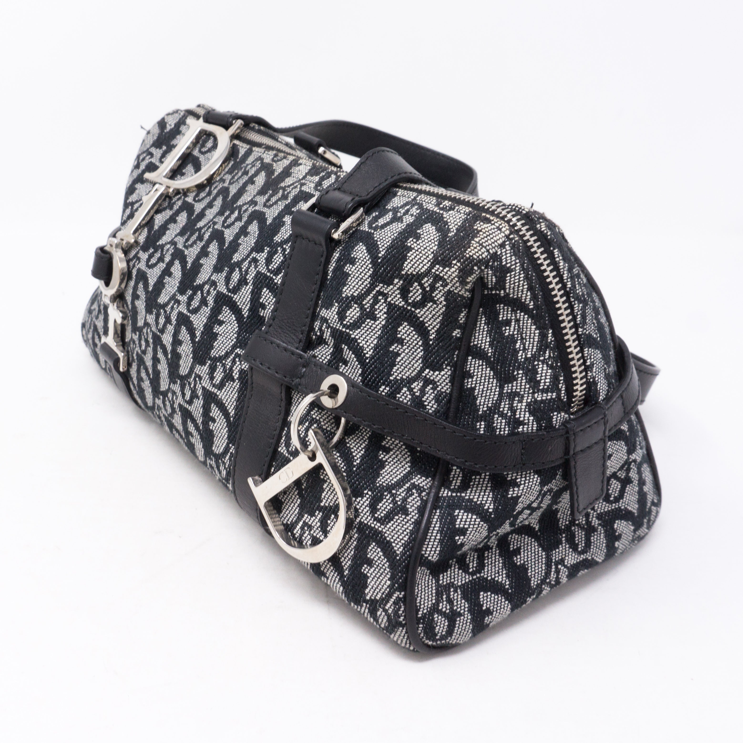Boston Bag Dior Oblique Canvas