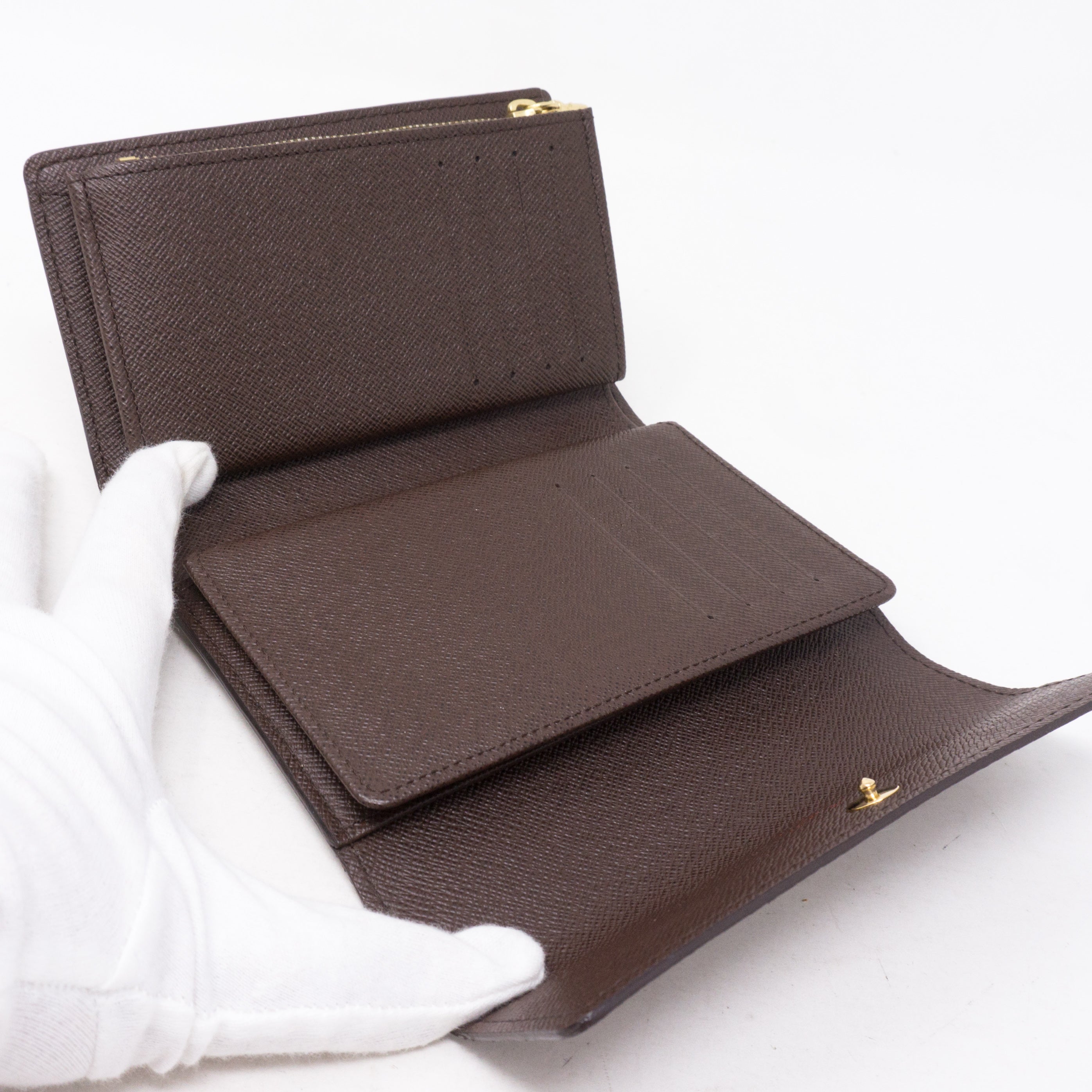 Alexandra Wallet Damier Ebene