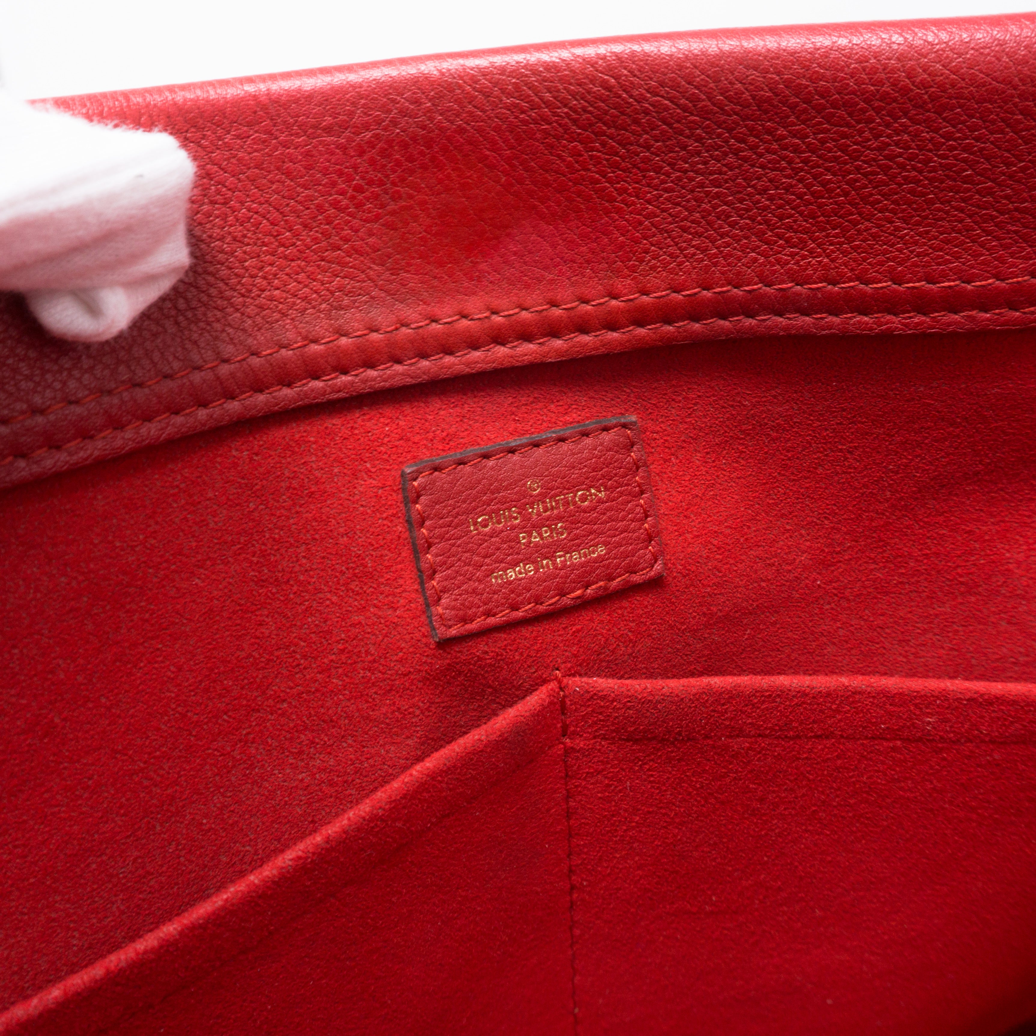 Pallas Shopper Monogram Red