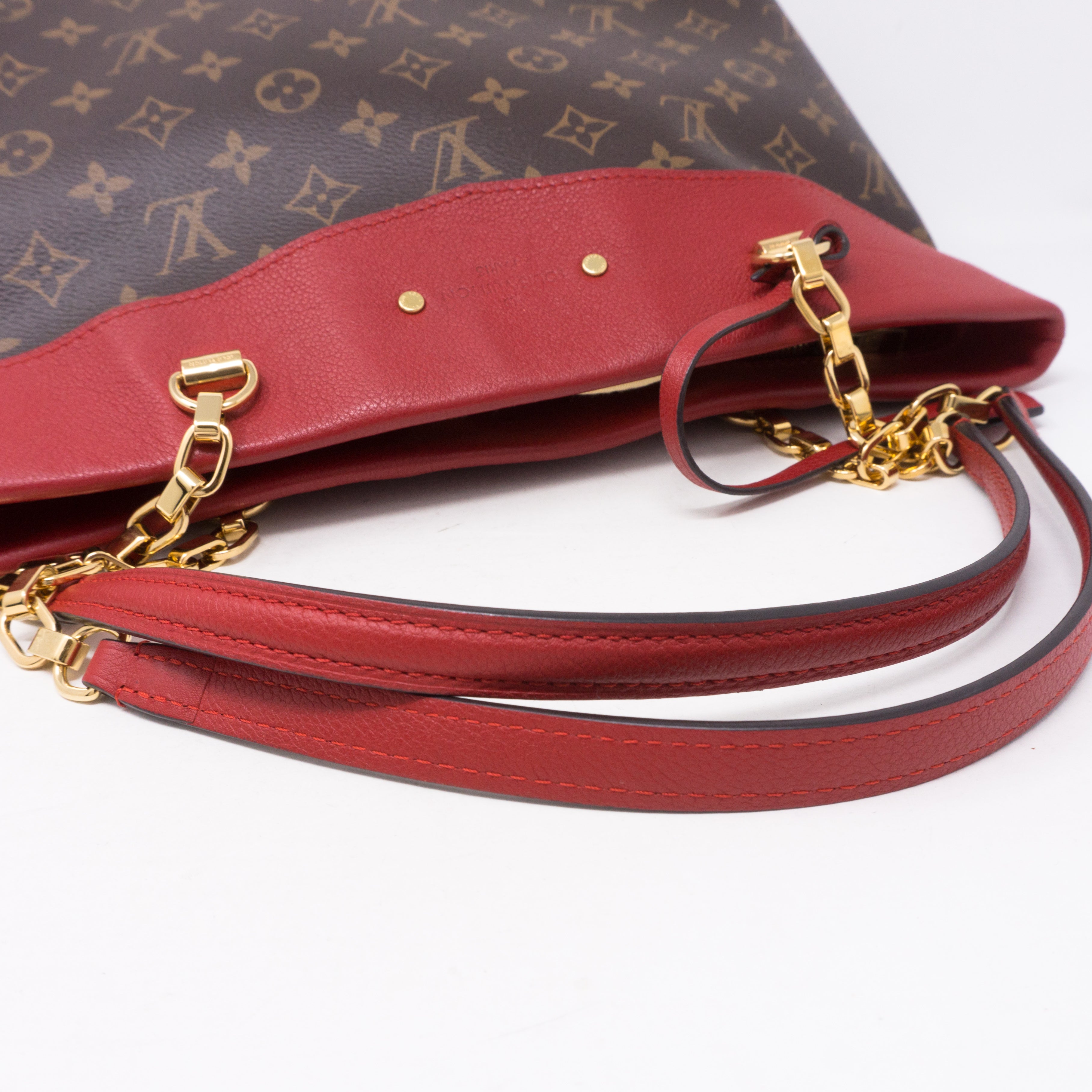 Pallas Shopper Monogram Red