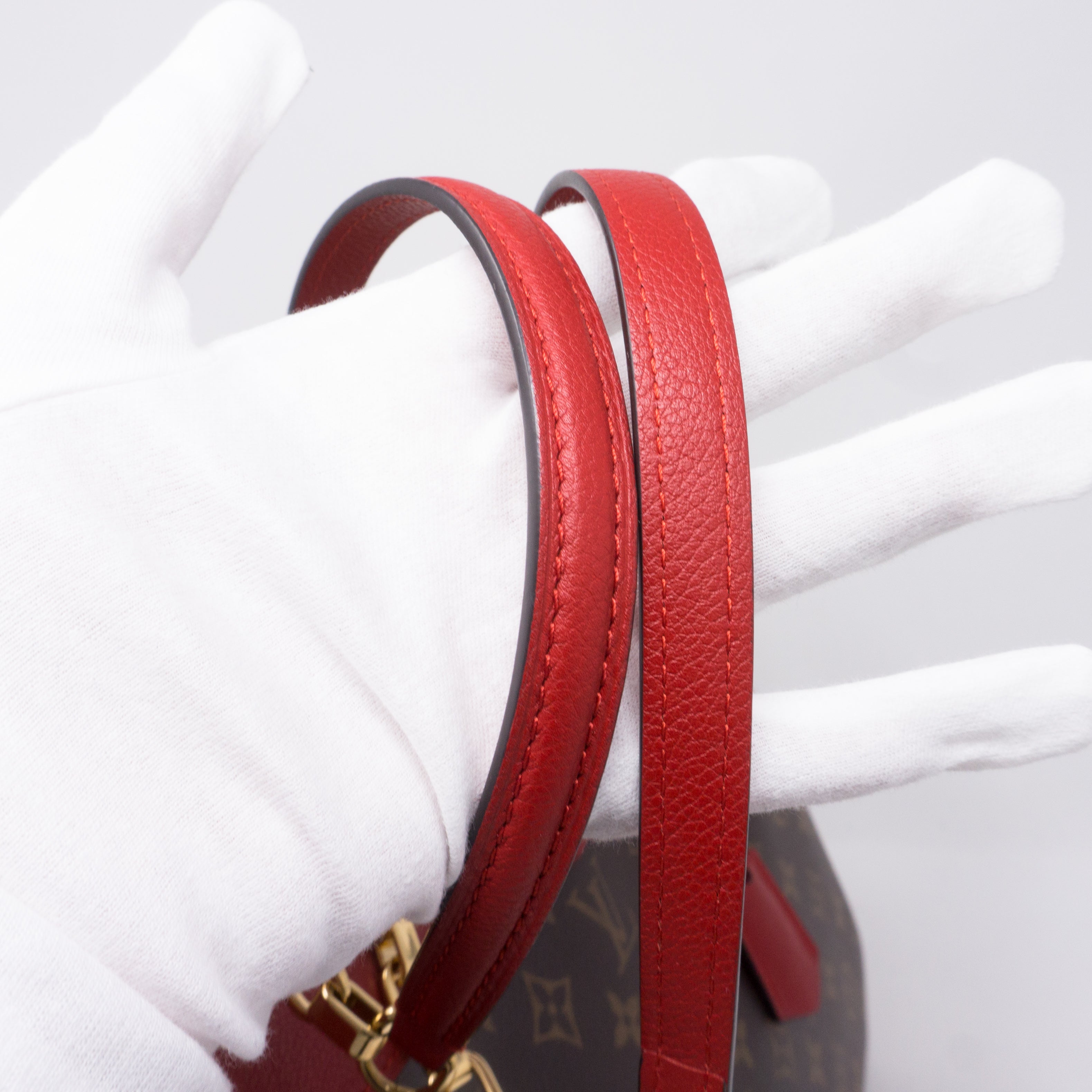 Pallas Shopper Monogram Red