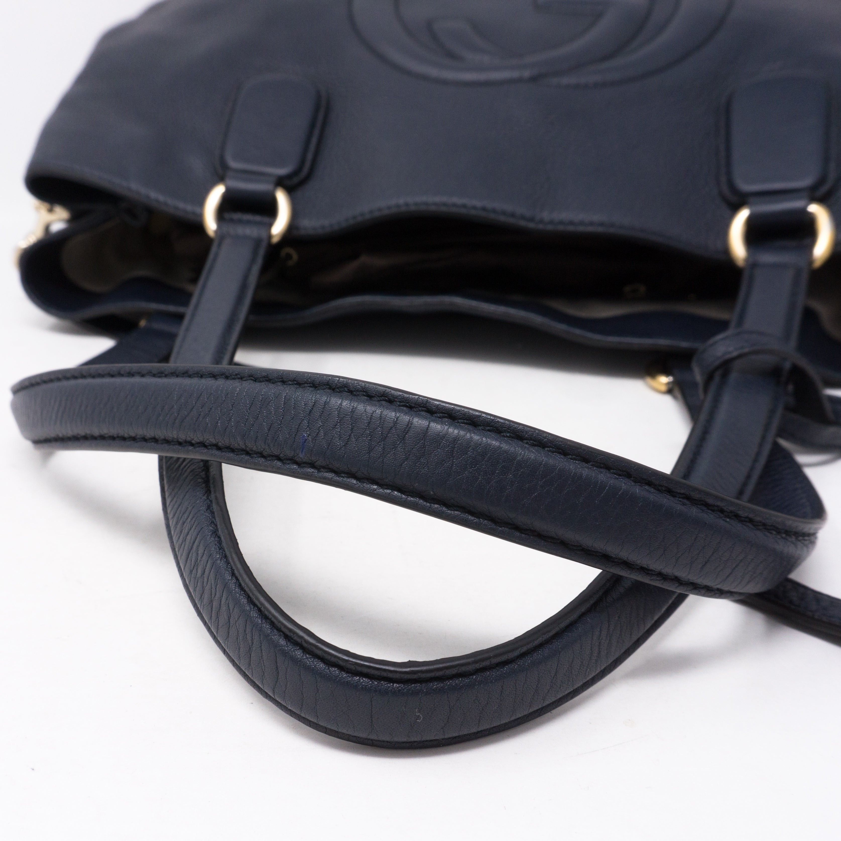 Soho Working Tote Medium Navy Blue