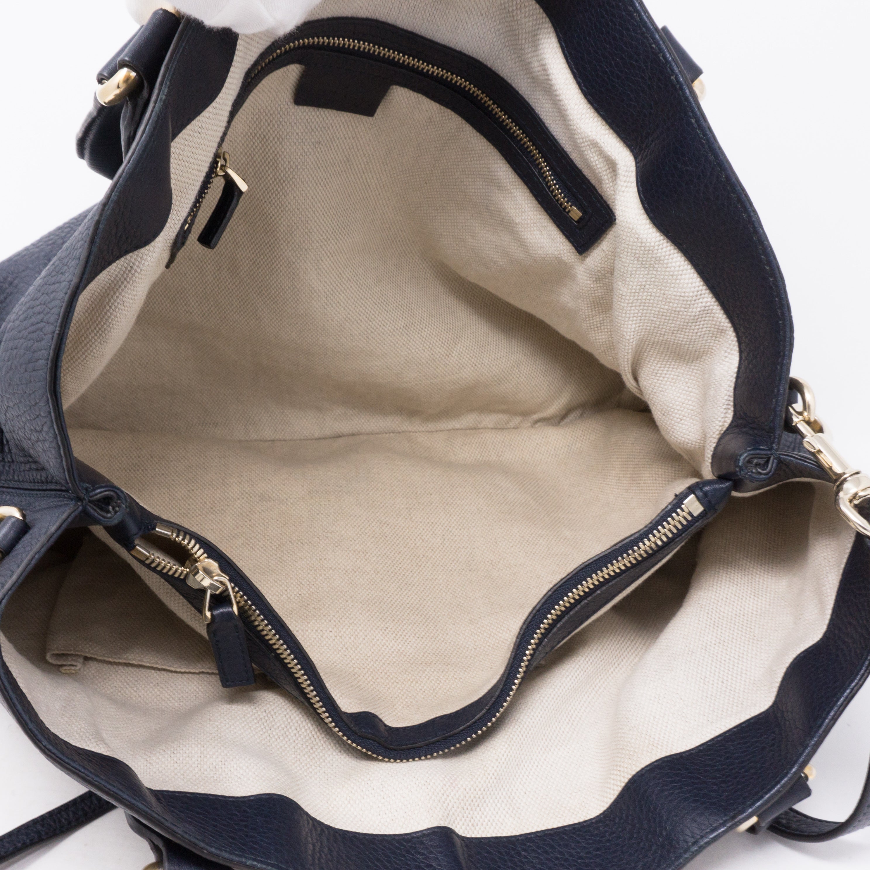 Soho Working Tote Medium Navy Blue