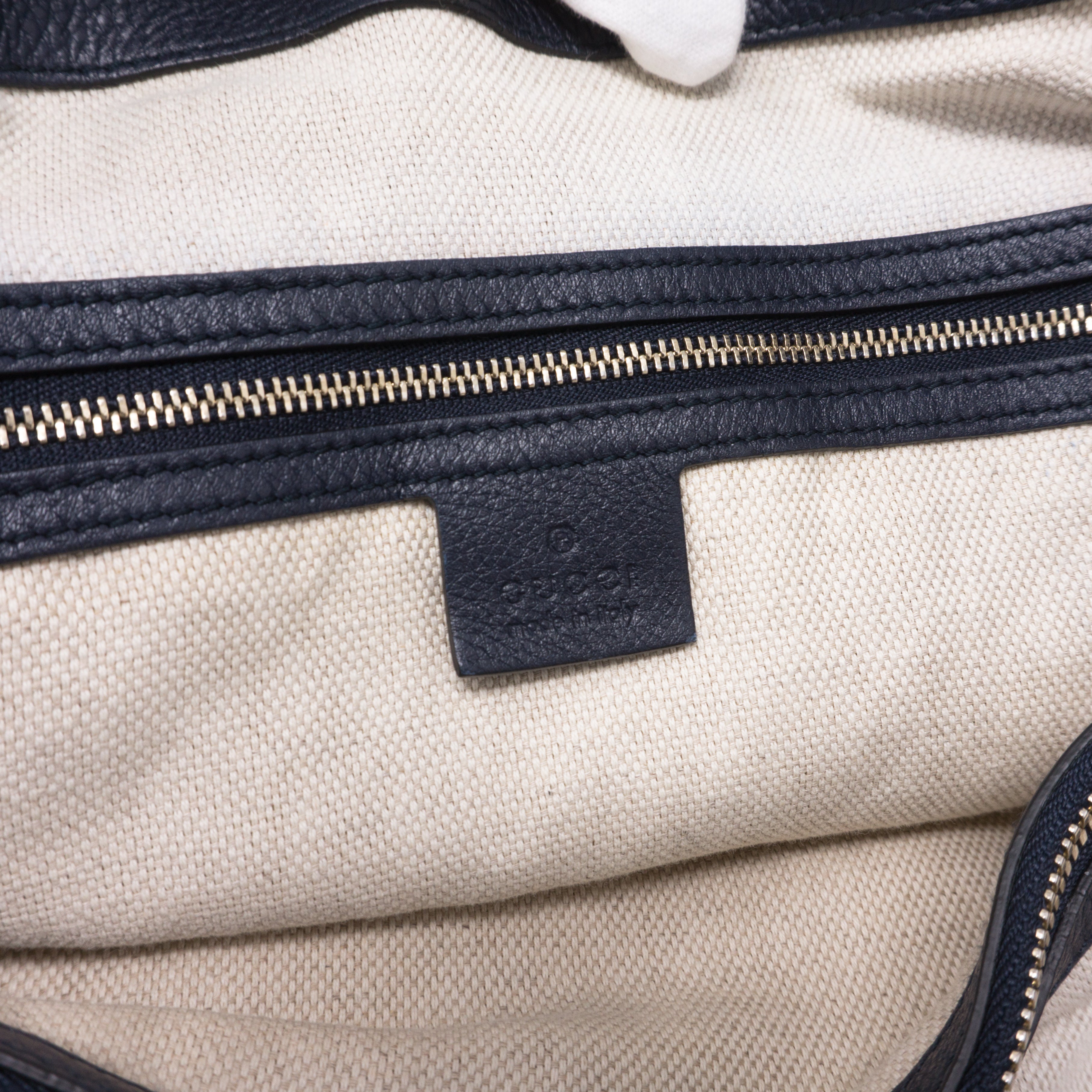 Soho Working Tote Medium Navy Blue