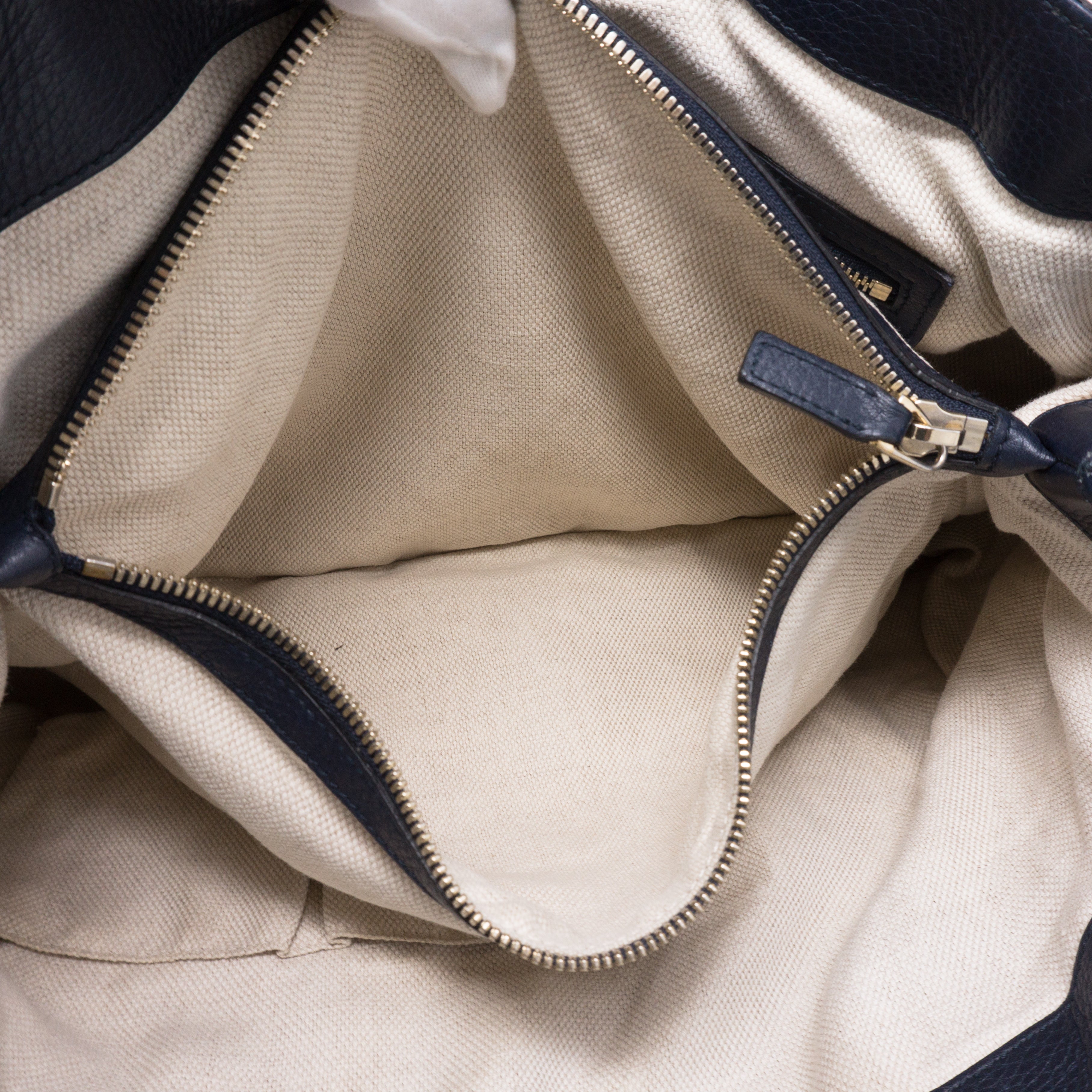 Soho Working Tote Medium Navy Blue