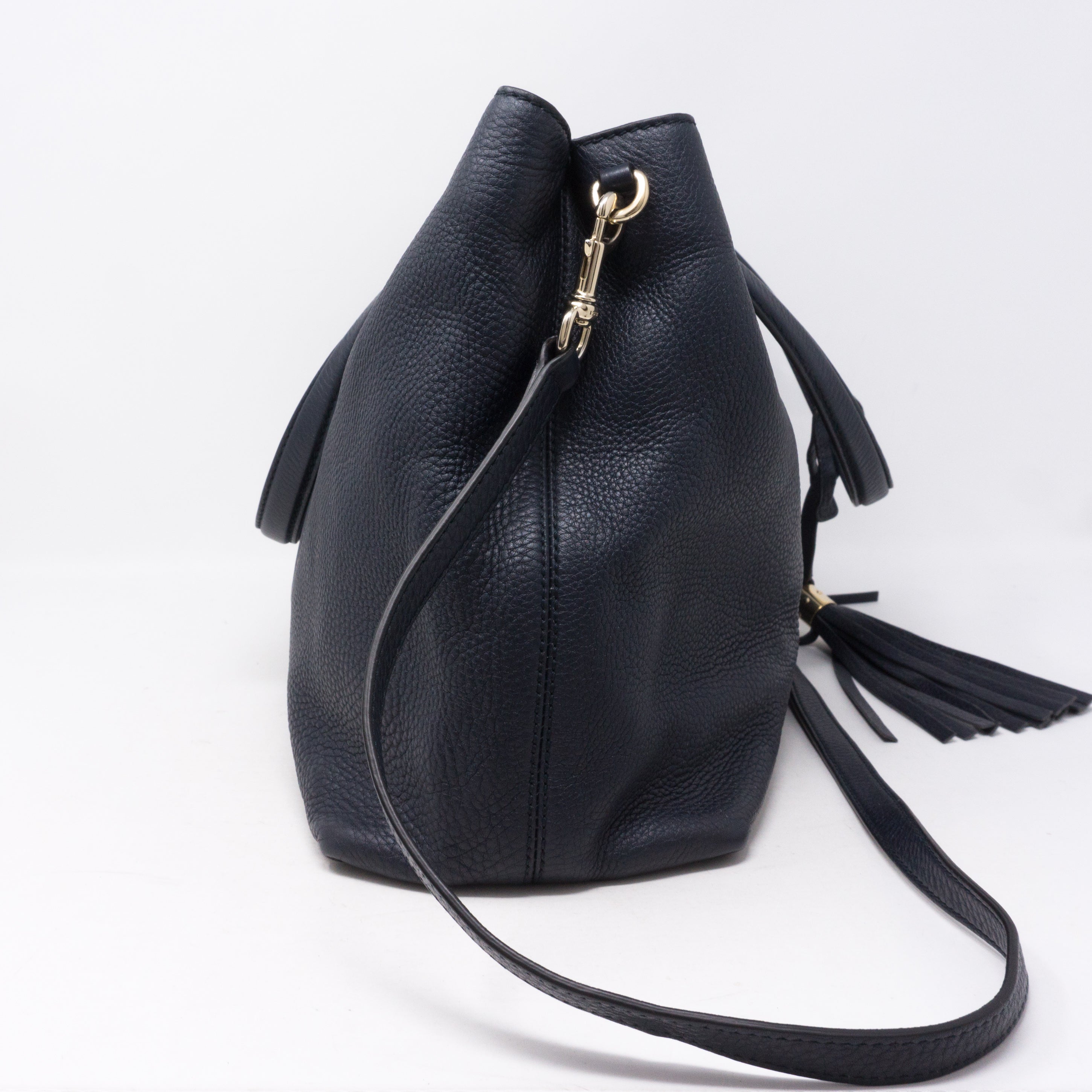 Soho Working Tote Medium Navy Blue