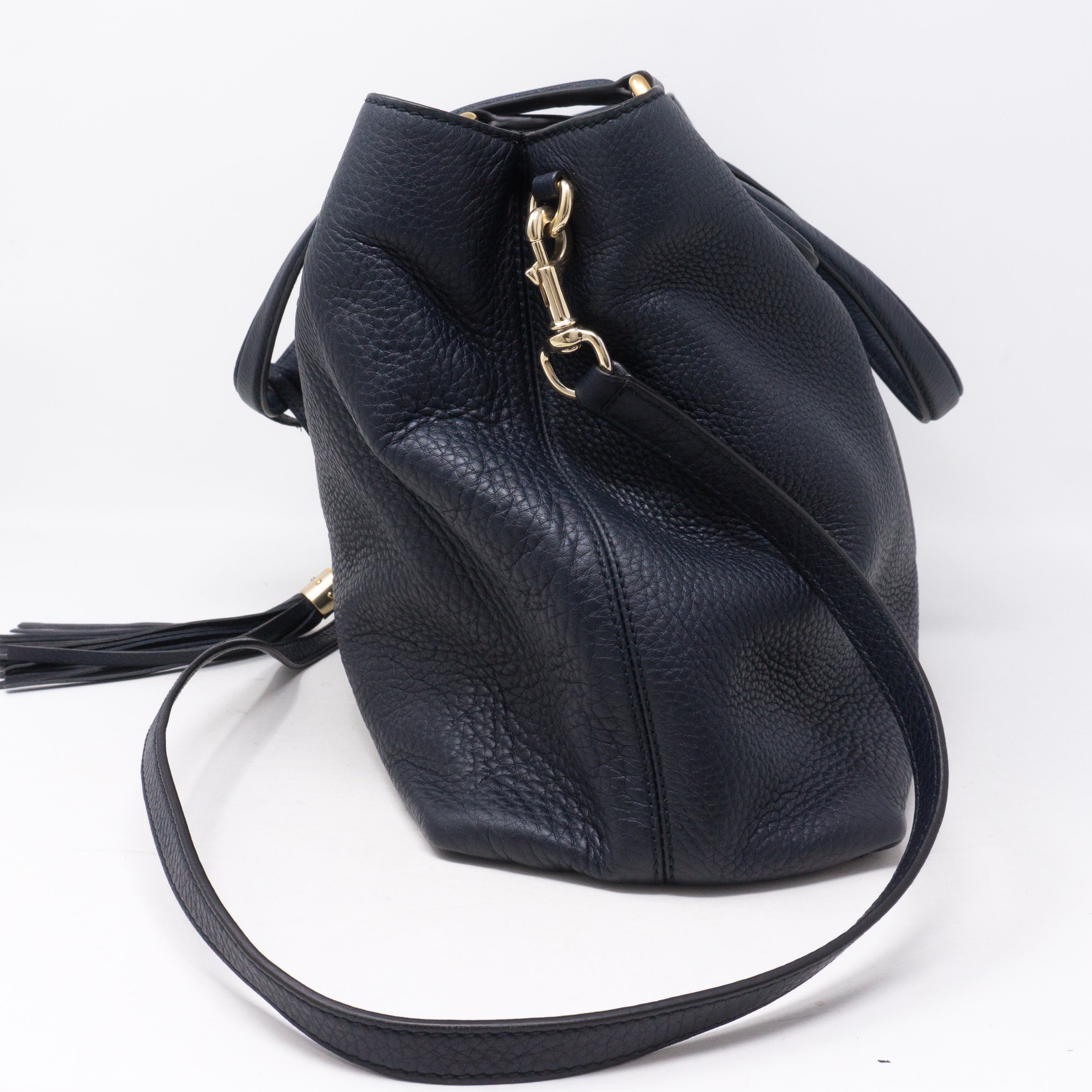 Soho Working Tote Medium Navy Blue