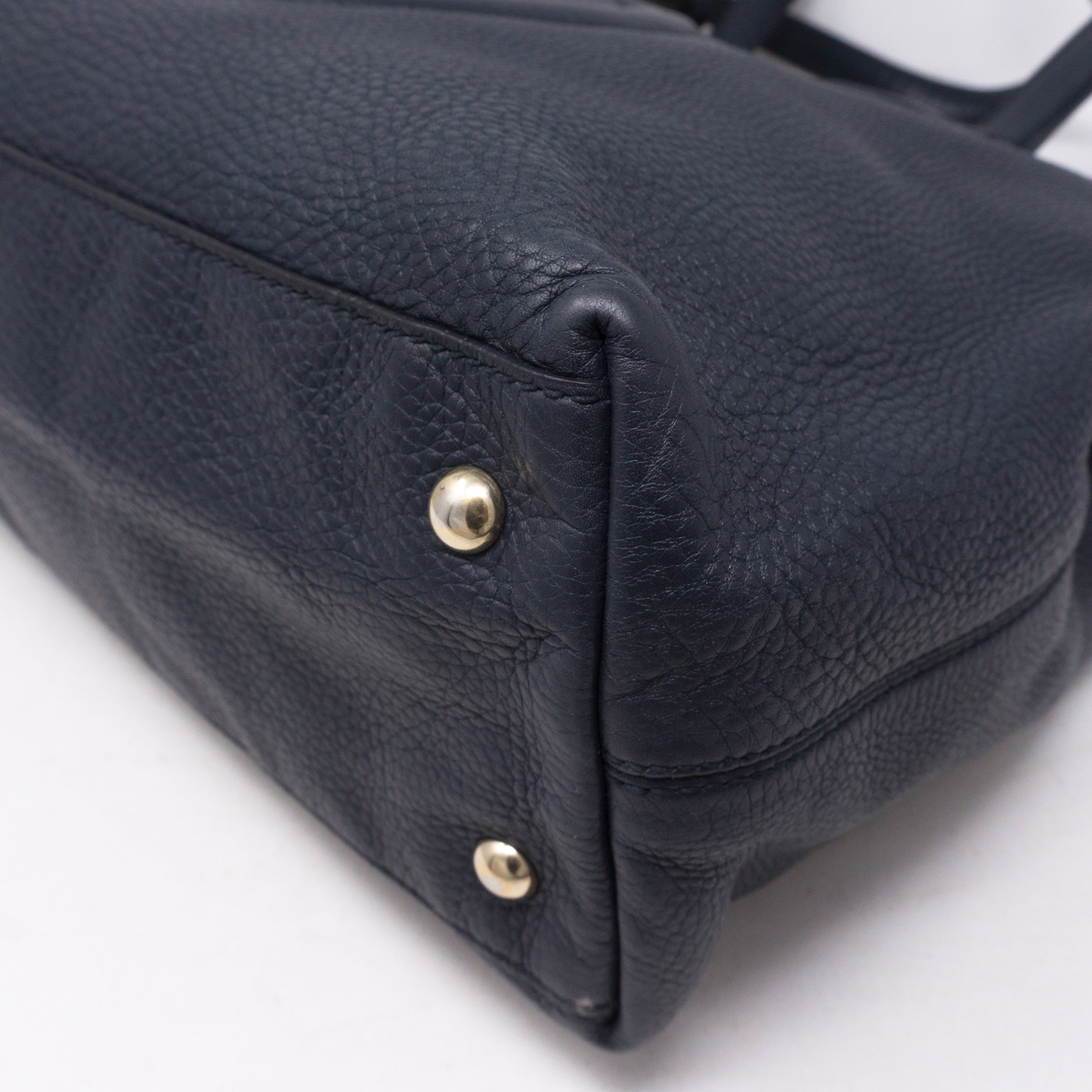 Soho Working Tote Medium Navy Blue