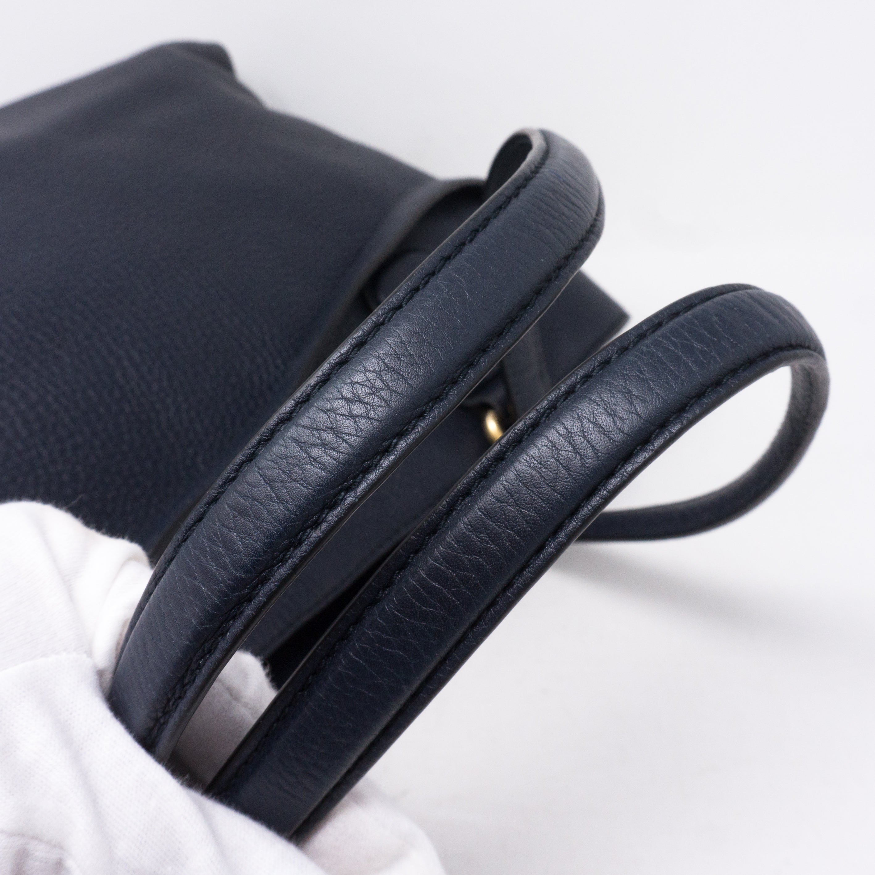 Soho Working Tote Medium Navy Blue