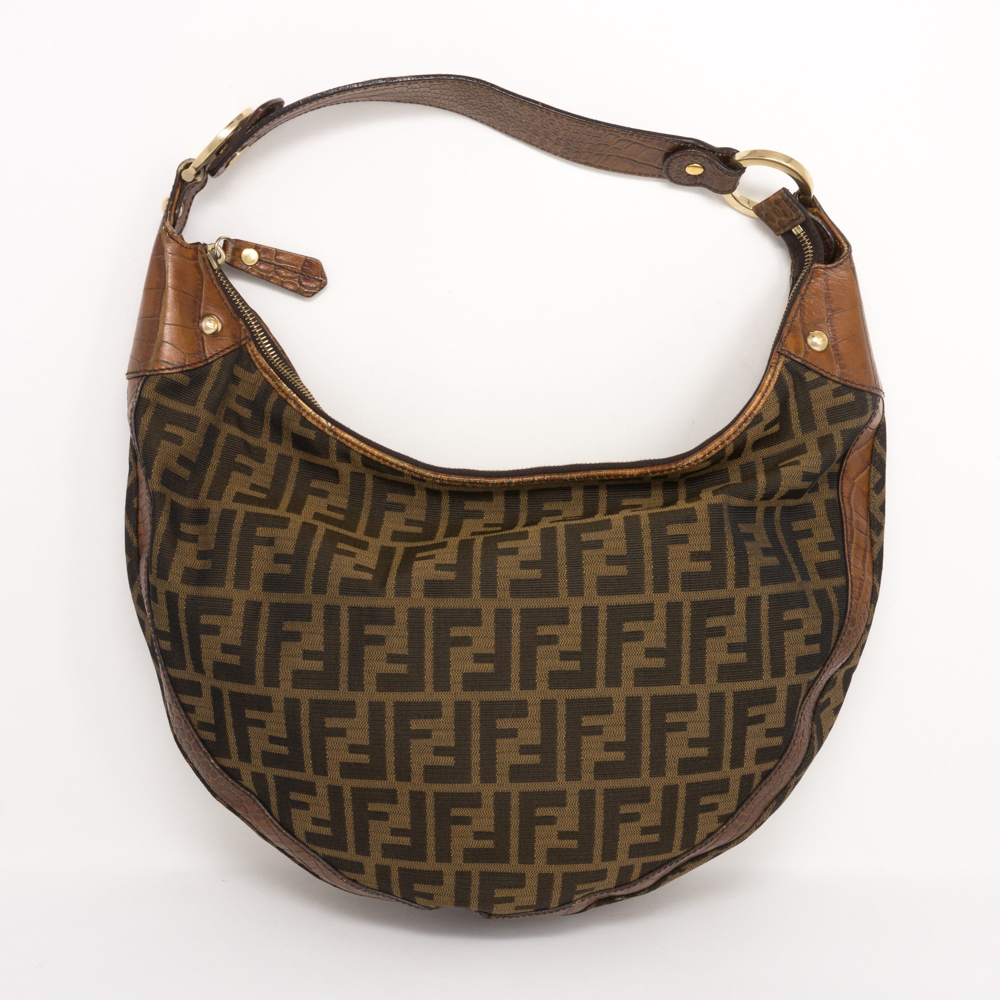 Tobacco Zucca Chef Hobo Bag