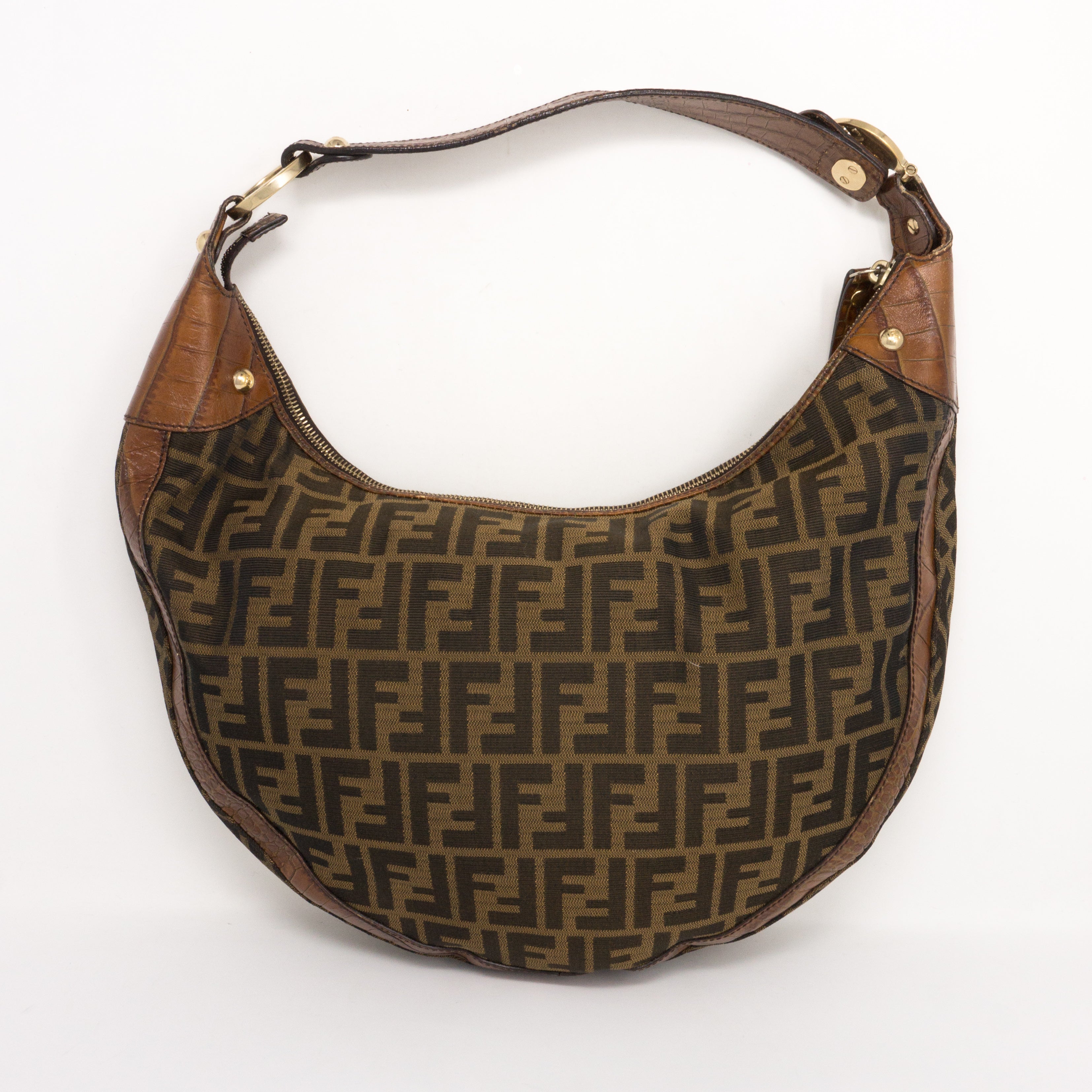 Tobacco Zucca Chef Hobo Bag