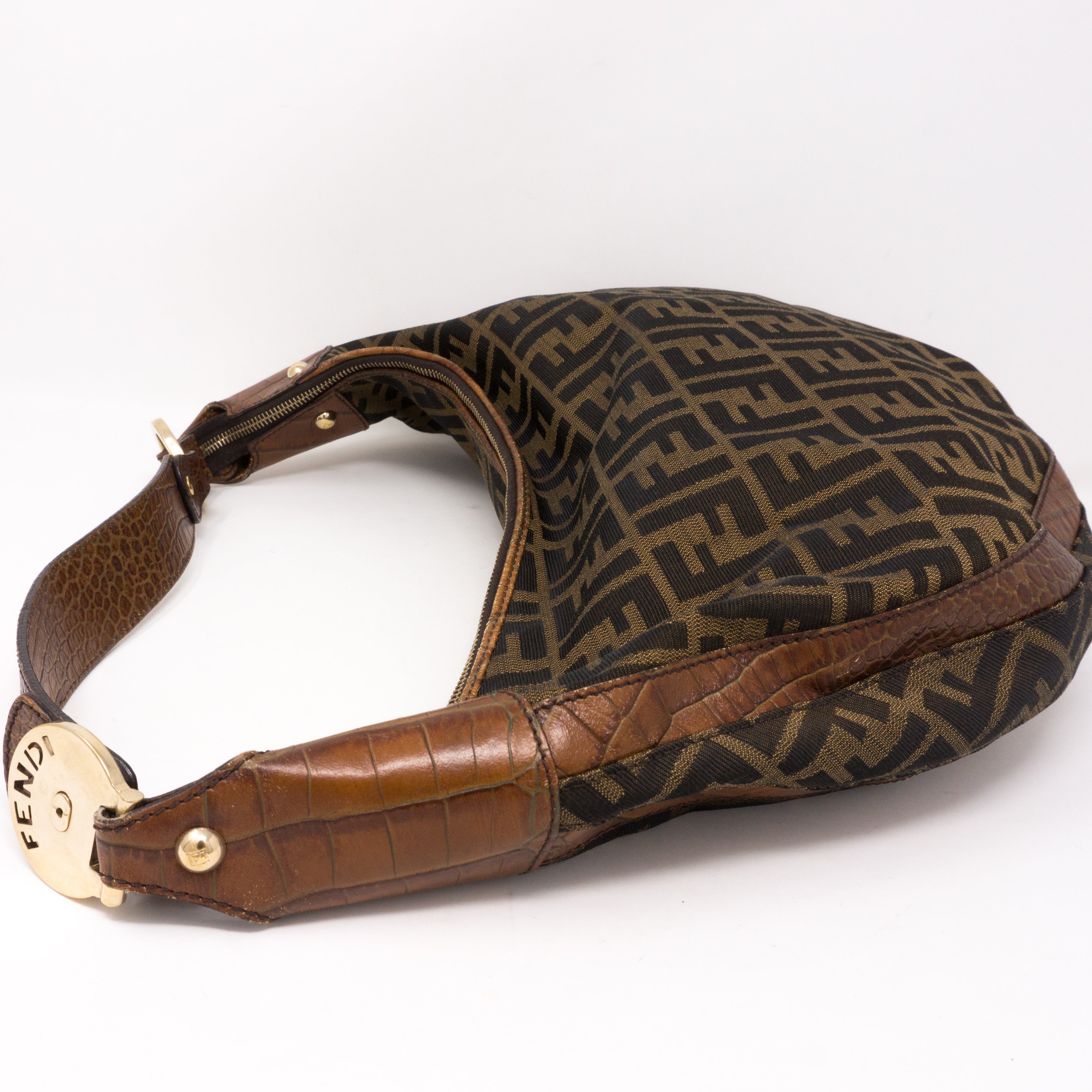 Tobacco Zucca Chef Hobo Bag