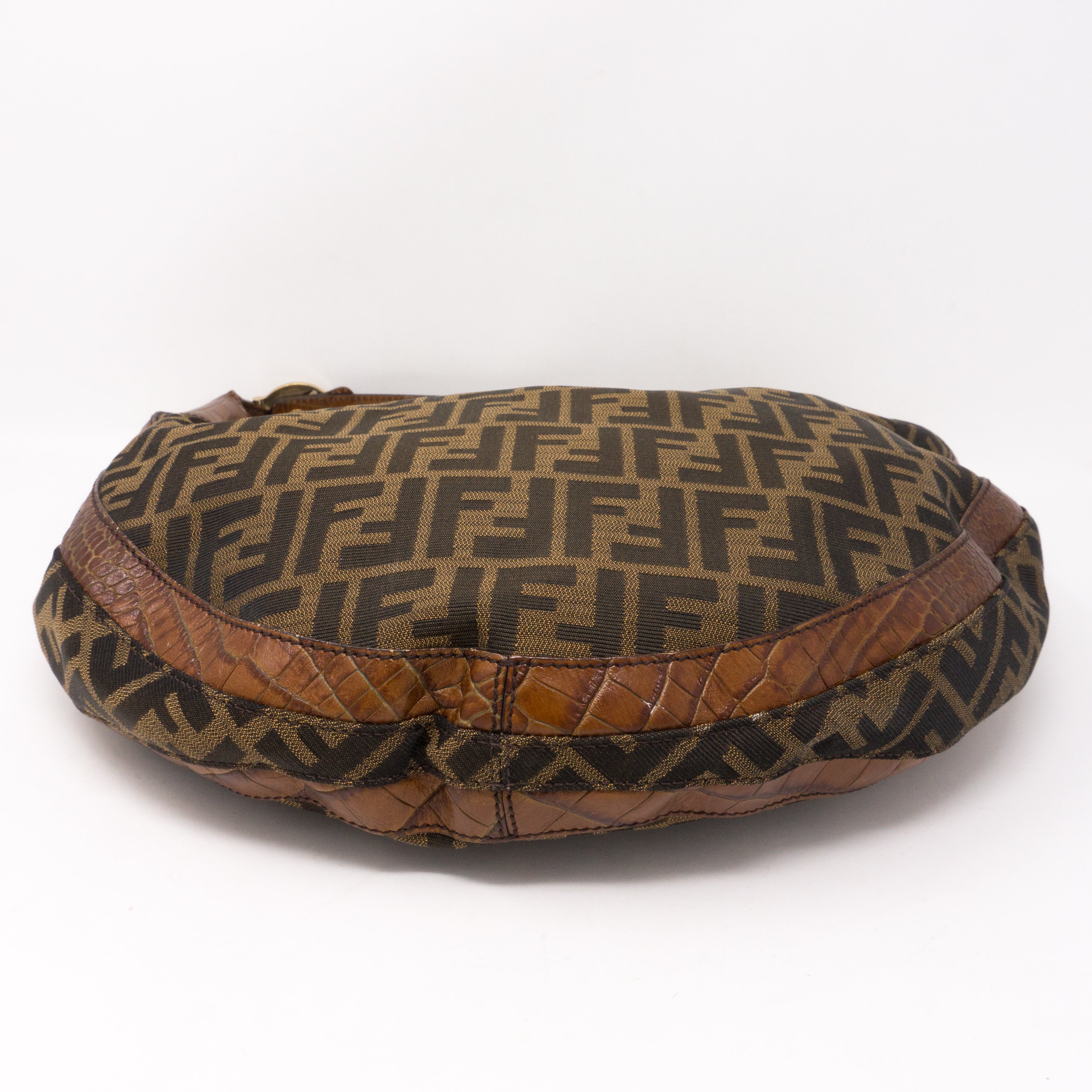 Tobacco Zucca Chef Hobo Bag