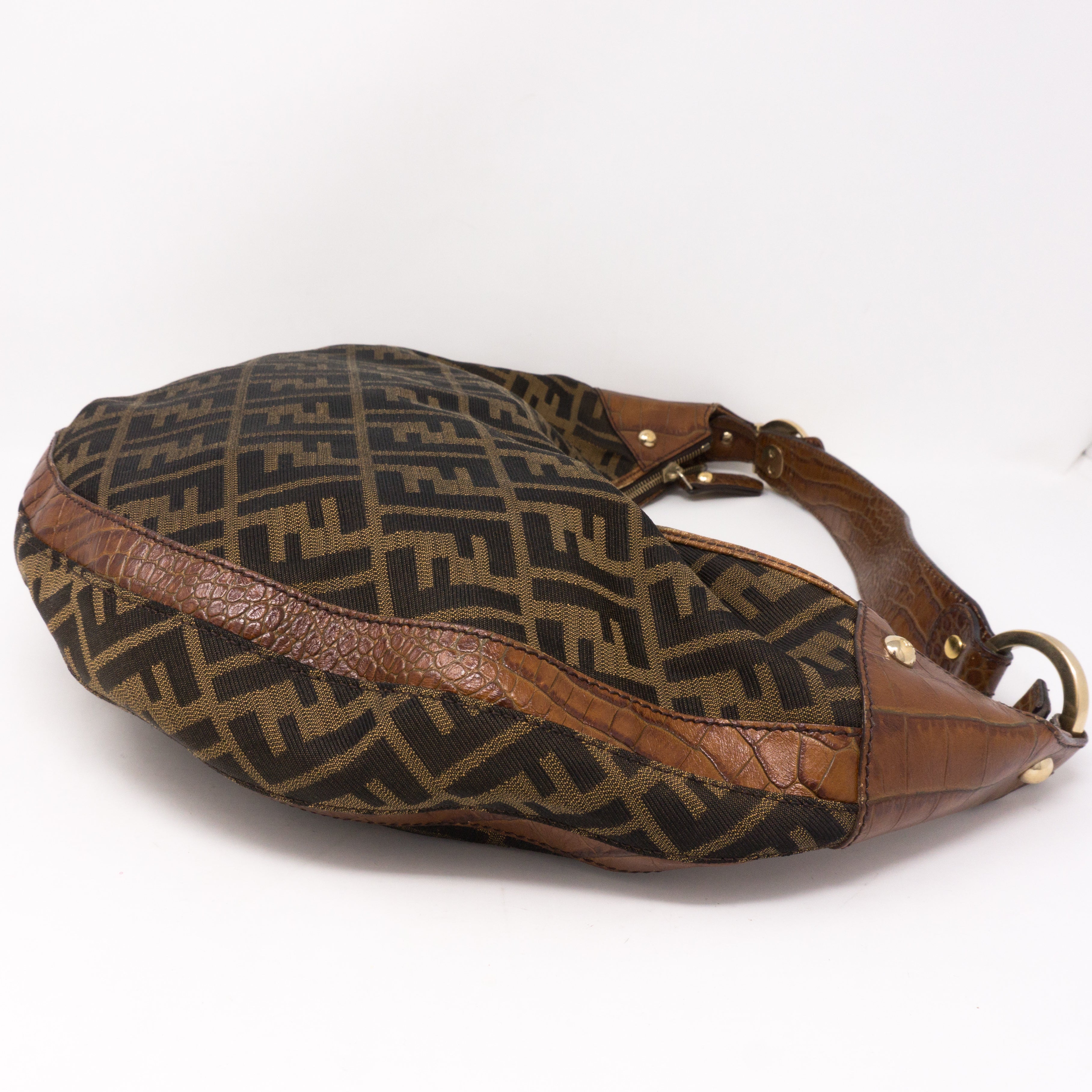 Tobacco Zucca Chef Hobo Bag