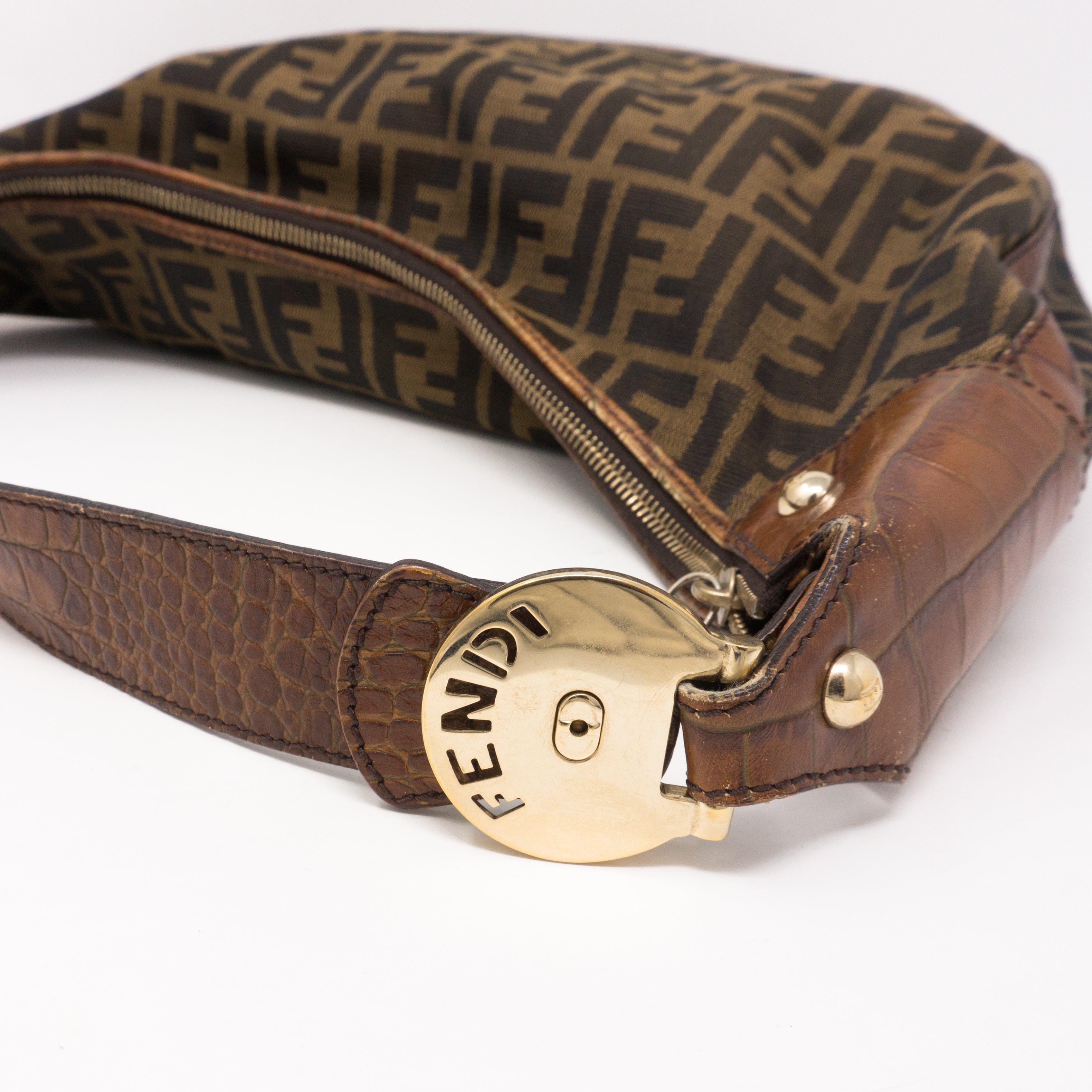 Tobacco Zucca Chef Hobo Bag