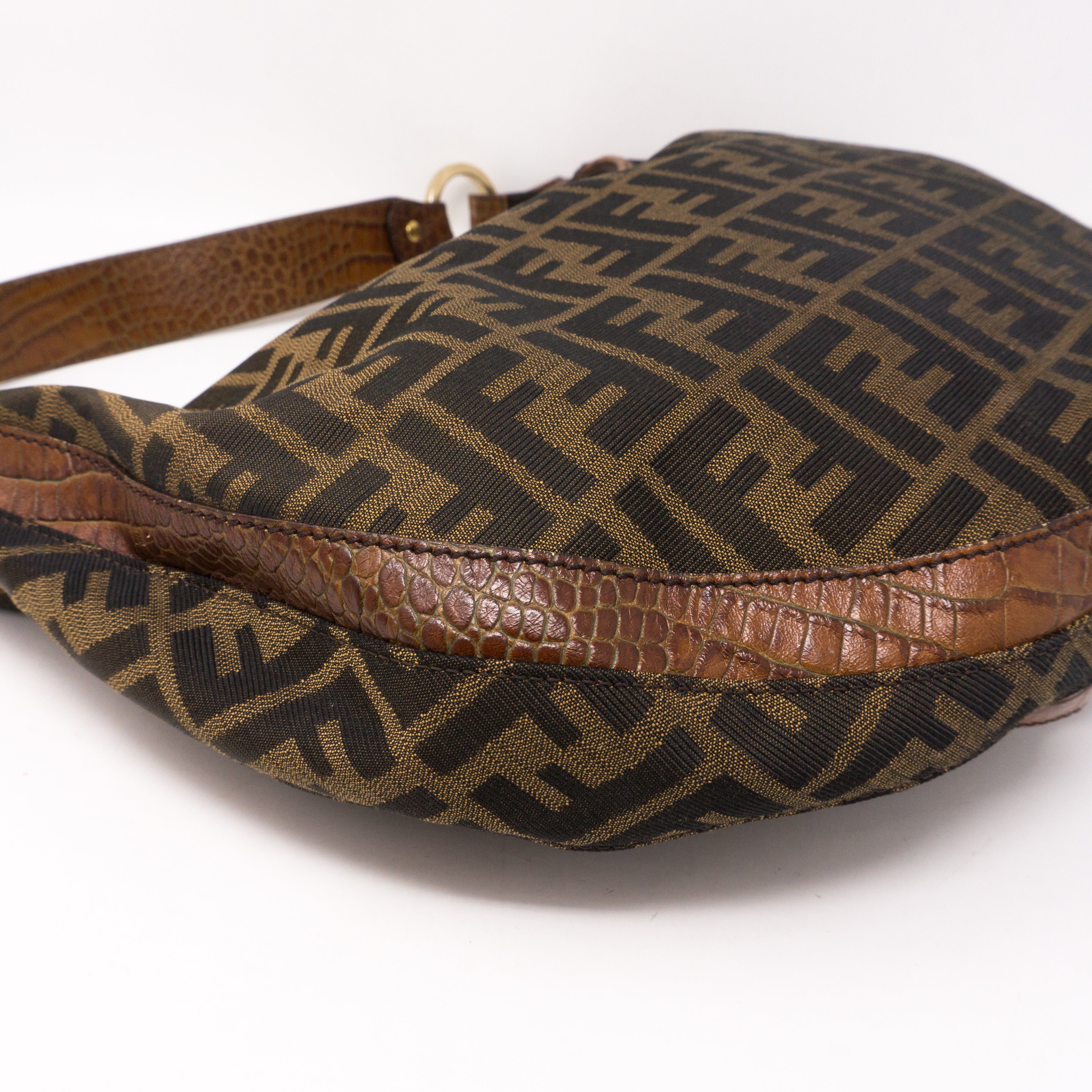 Tobacco Zucca Chef Hobo Bag