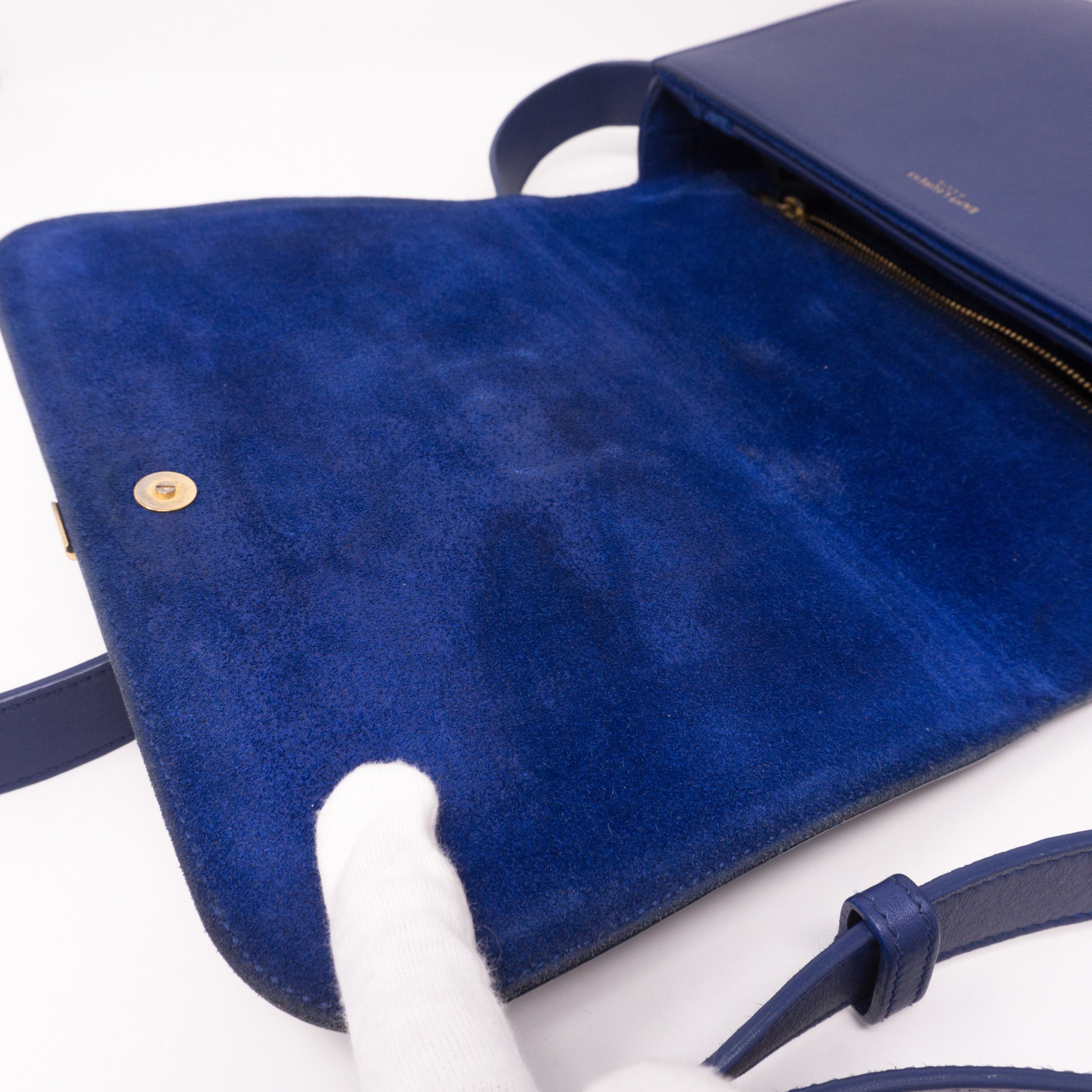 Chyc Ligne Y Blue Leather