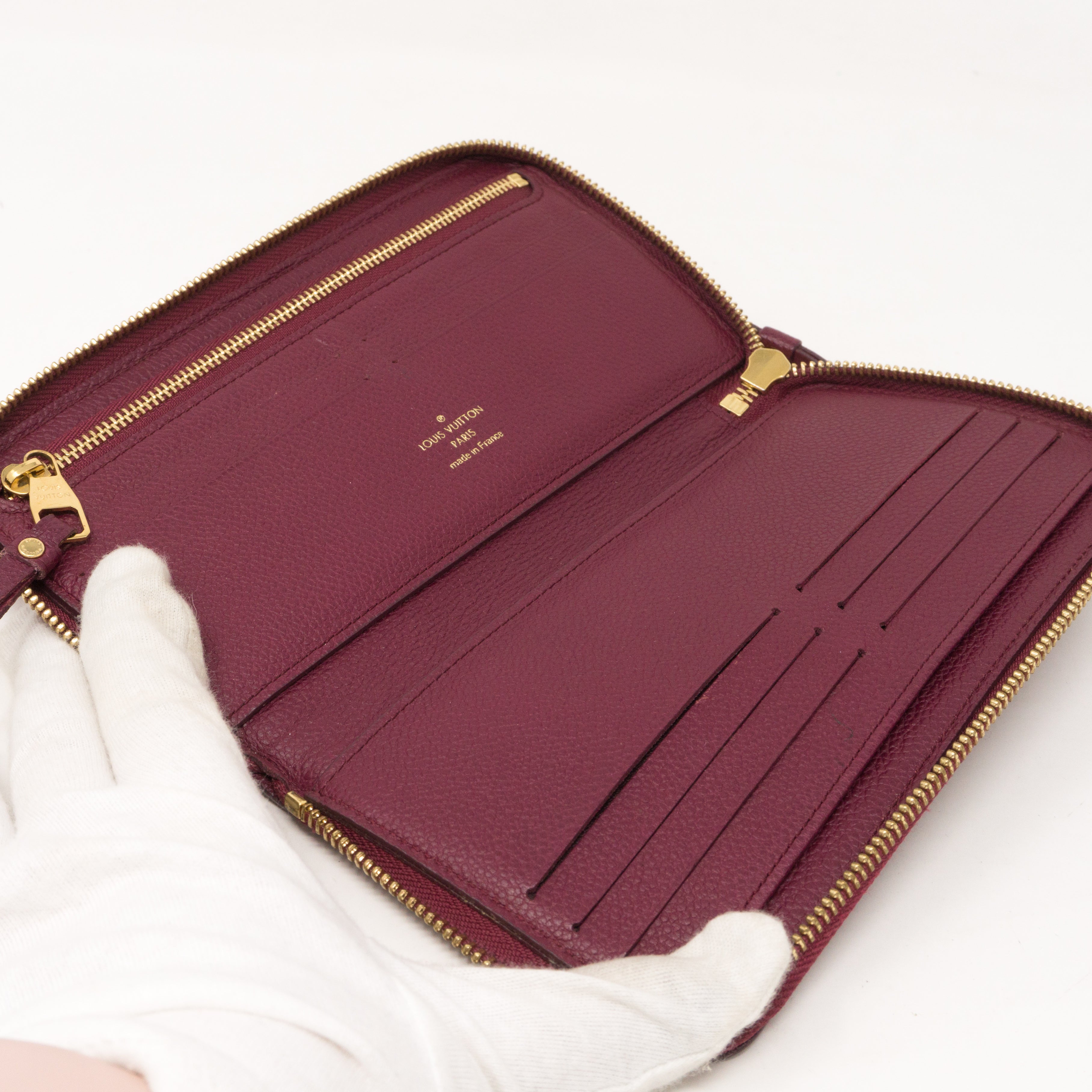 Zippy Organizer Wallet Monogram Empreinte Leather