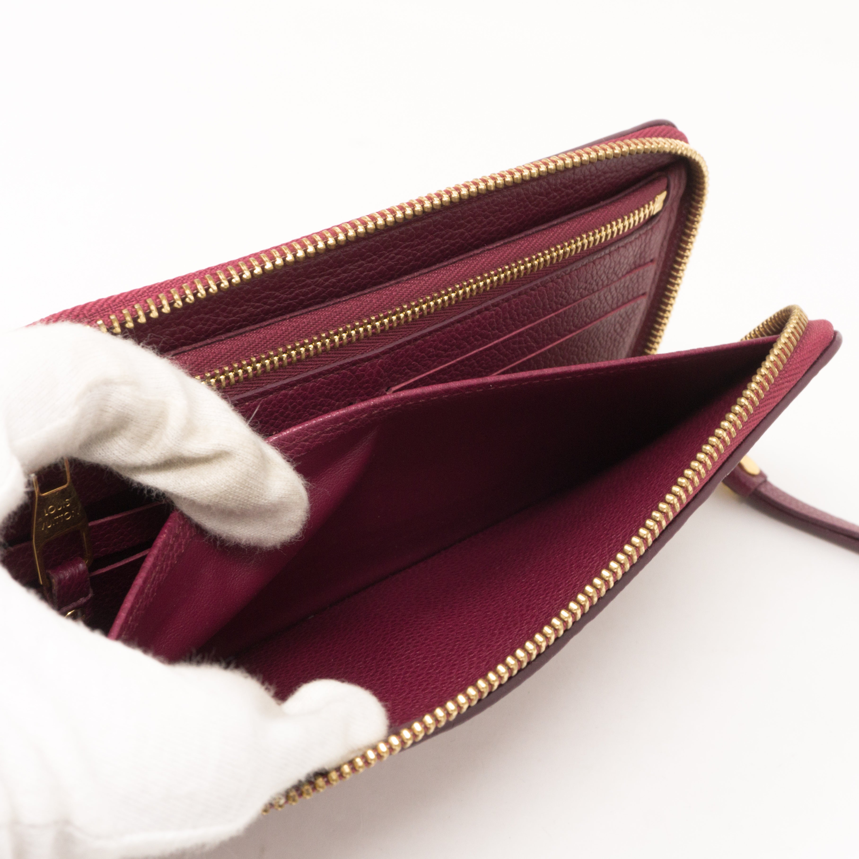 Zippy Organizer Wallet Monogram Empreinte Leather