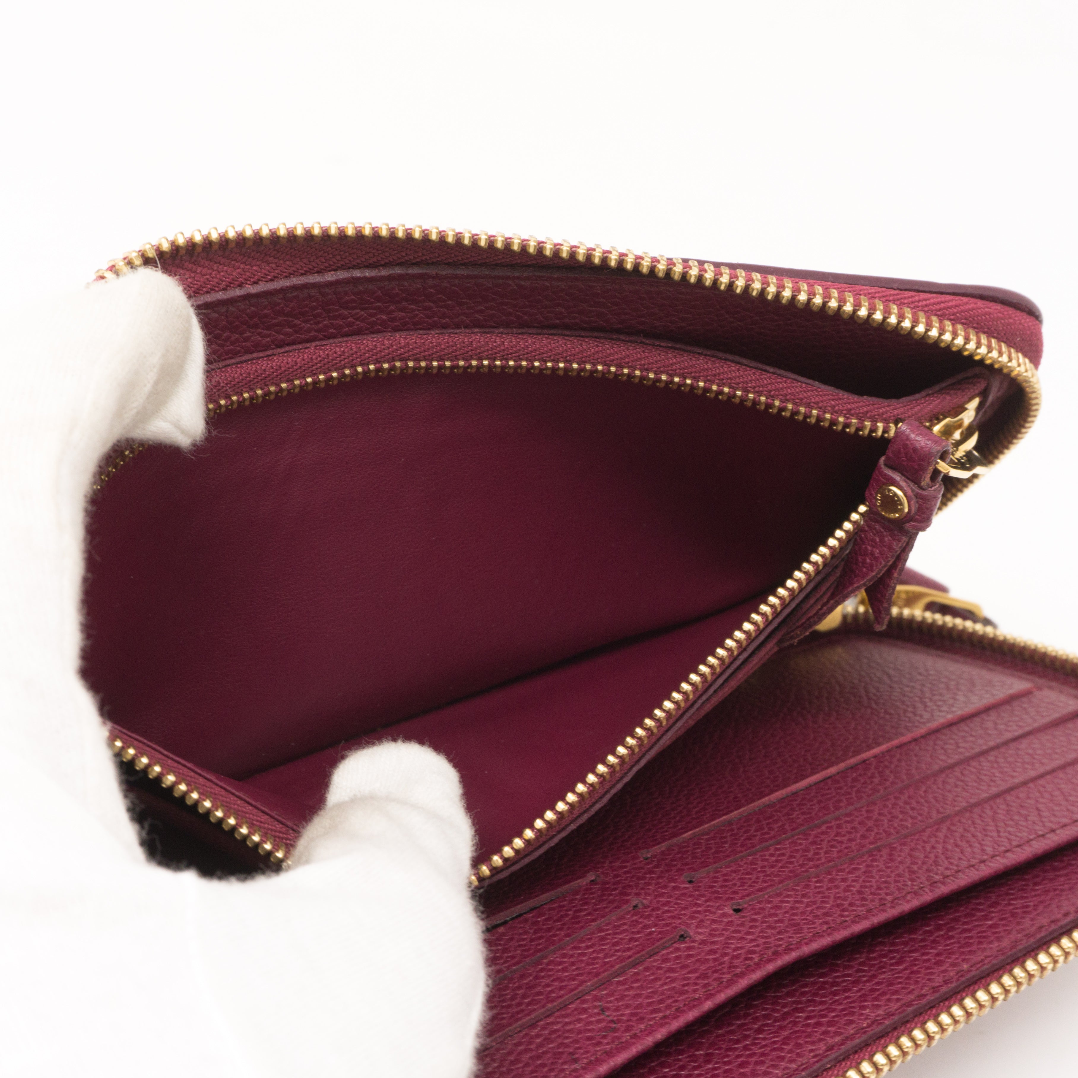 Zippy Organizer Wallet Monogram Empreinte Leather