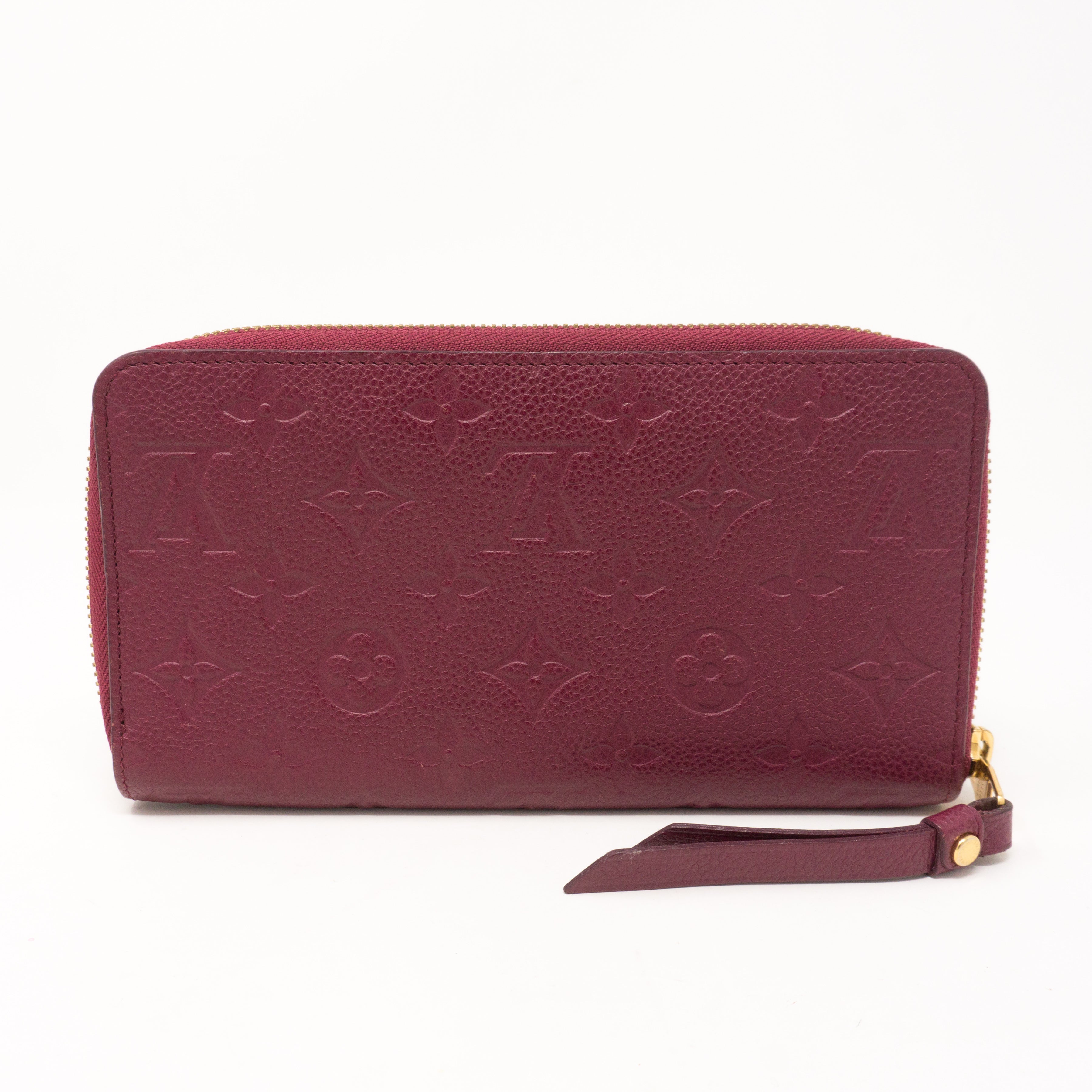 Zippy Organizer Wallet Monogram Empreinte Leather